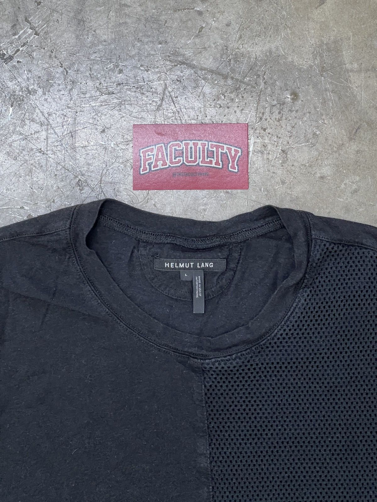 Helmut Lang Helmut Lang Mesh Pocket Tee Large Size US L / EU 52-54 / 3 - 3 Thumbnail