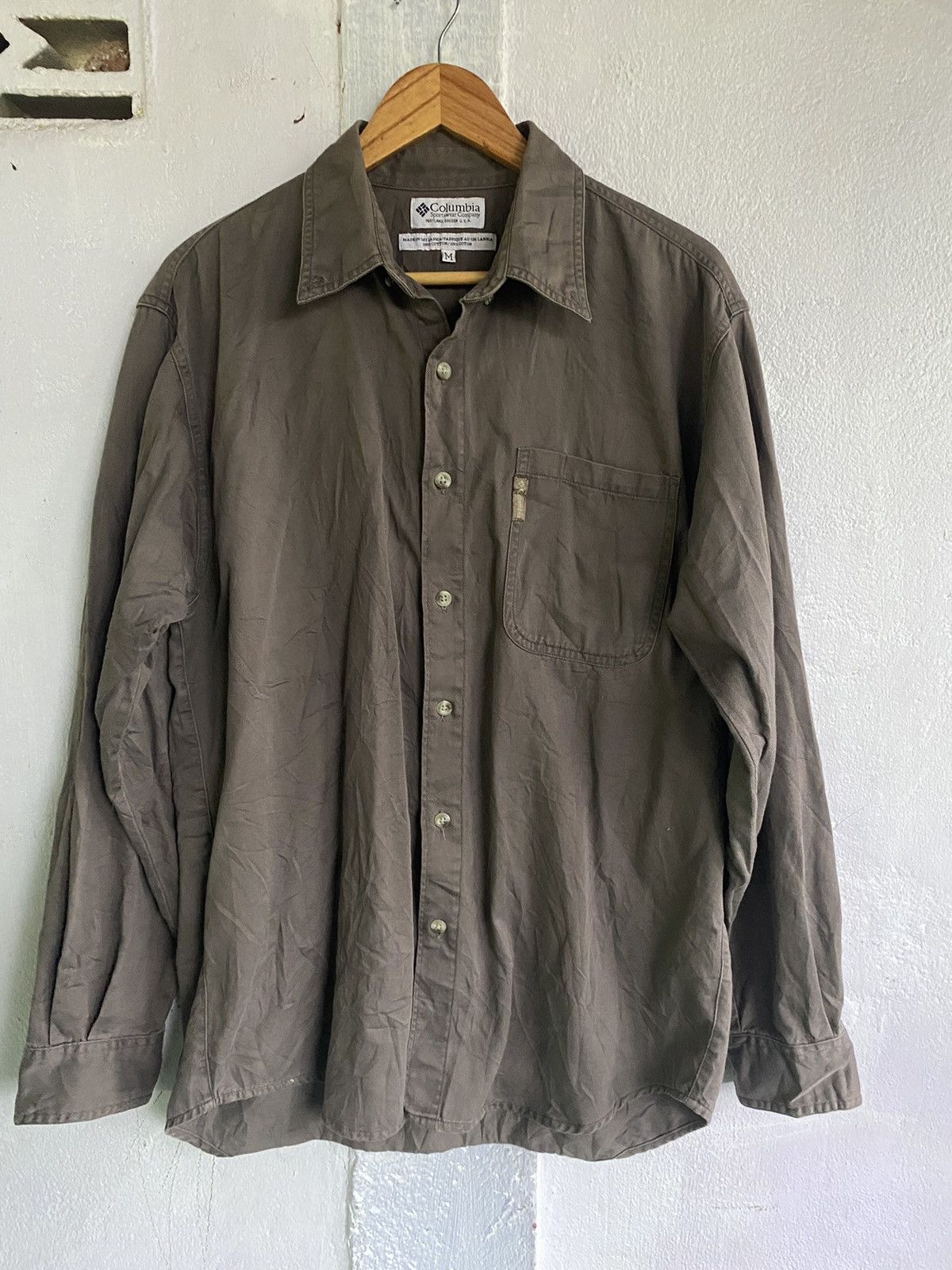 Columbia × Vintage Columbia Shirt Long Sleeve Button Front Pocket Vtg Outdoors Size US M / EU 48-50 / 2 - 1 Thumbnail