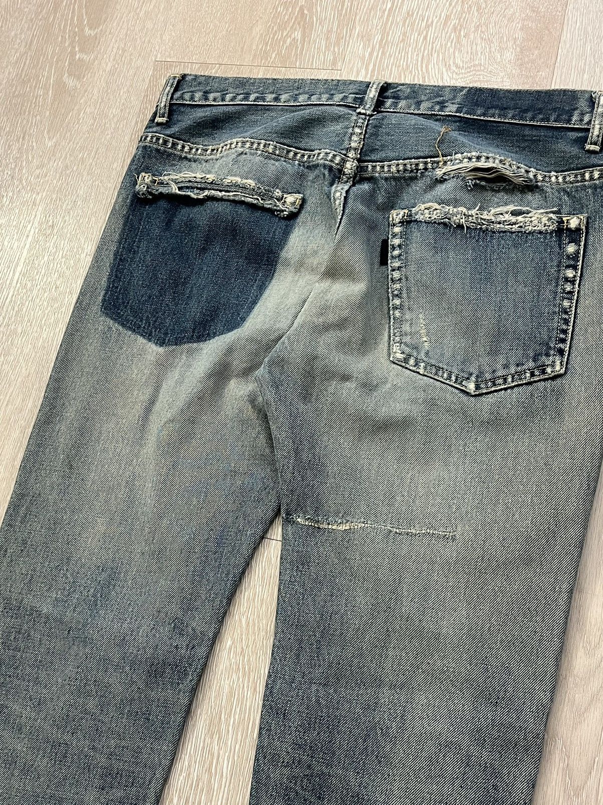 Undercover SS10 Navy Yarn 68 Denim Jeans Size US 30 / EU 46 - 5 Thumbnail