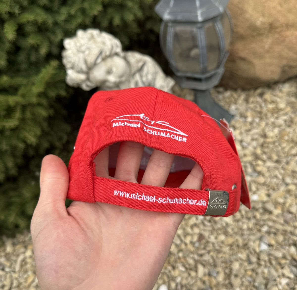Vintage FERRARI Formula 1 Racing Team Michael Schumacher Cap Hat Size ONE SIZE - 7 Thumbnail