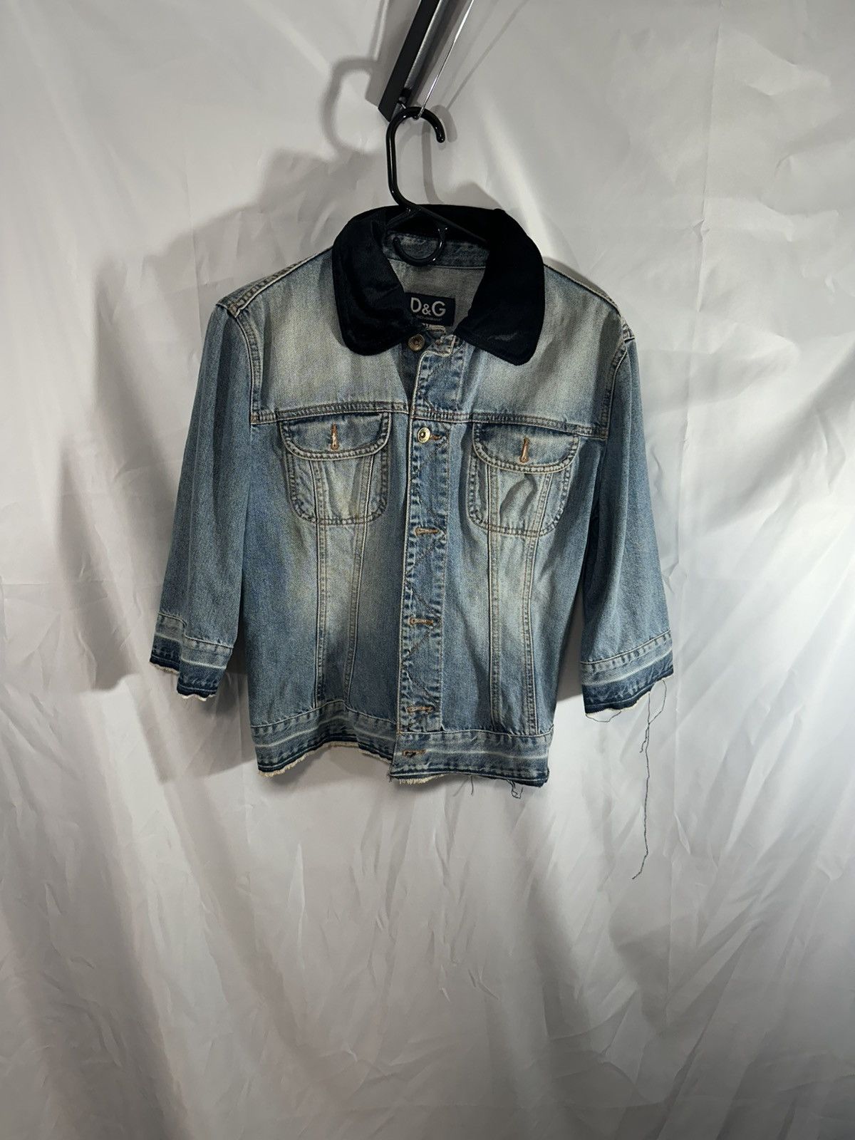 Dolce & Gabbana Dolce & Gabbana Denim Jacket Size M / US 6-8 / IT 42-44 - 1 Thumbnail