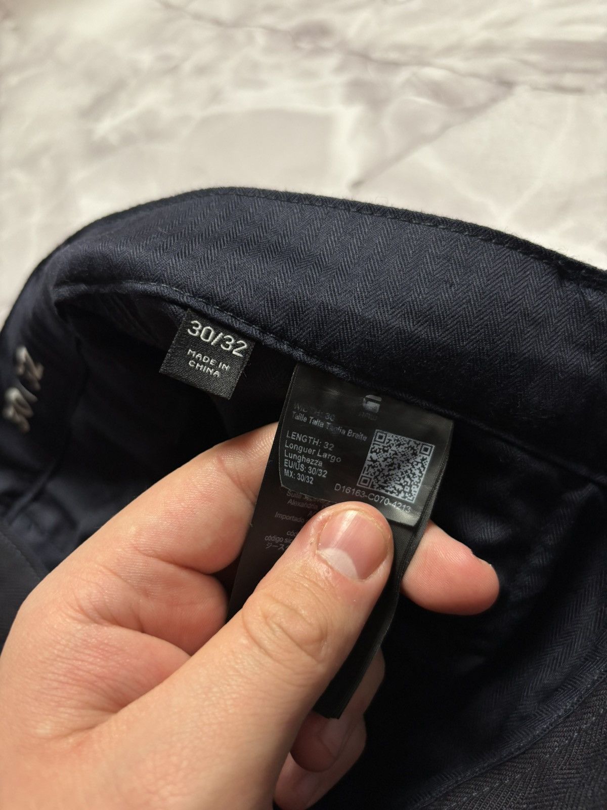 G-Star G-Star Raw Loic Relaxed Tapered Chino Cinch Back Men 30 x 32 Size US 30 / EU 46 - 19 Thumbnail