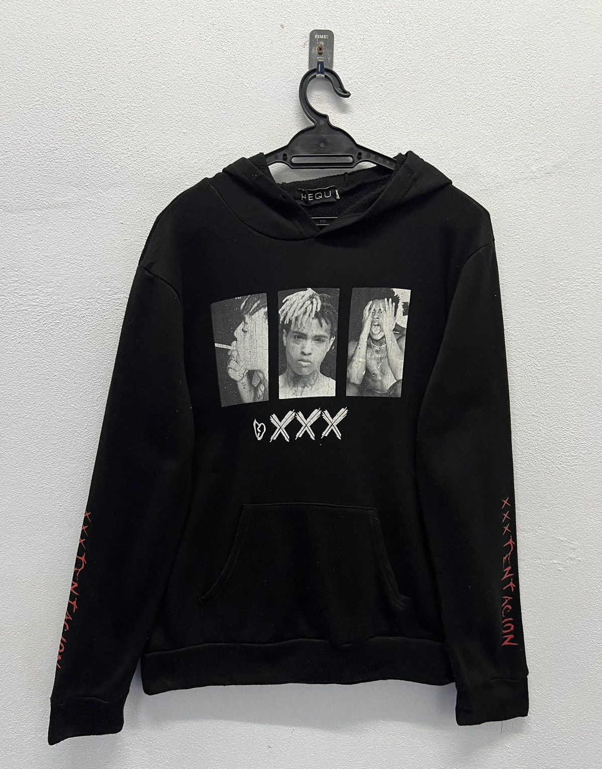 Vintage VINTAGE HEQU XXXTENTACION HOODIE Size US M / EU 48-50 / 2 - 1 Thumbnail