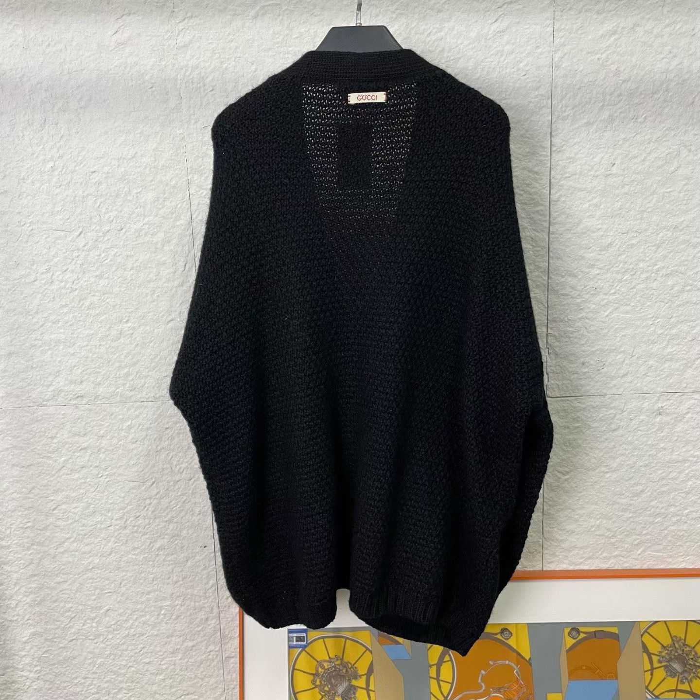 Gucci Gucci Black White Zip Cardigan Size US XXL / EU 58 / 5 - 2 Thumbnail