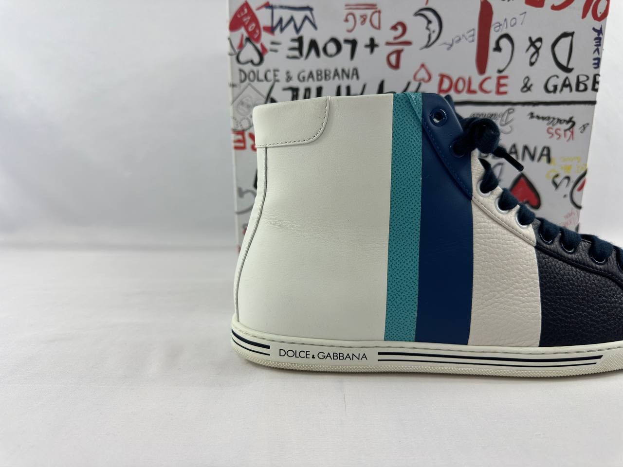 Dolce & Gabbana Dolce & Gabbana Saint Tropex High Sneakers Size US 10.5 / EU 43-44 - 2 Thumbnail