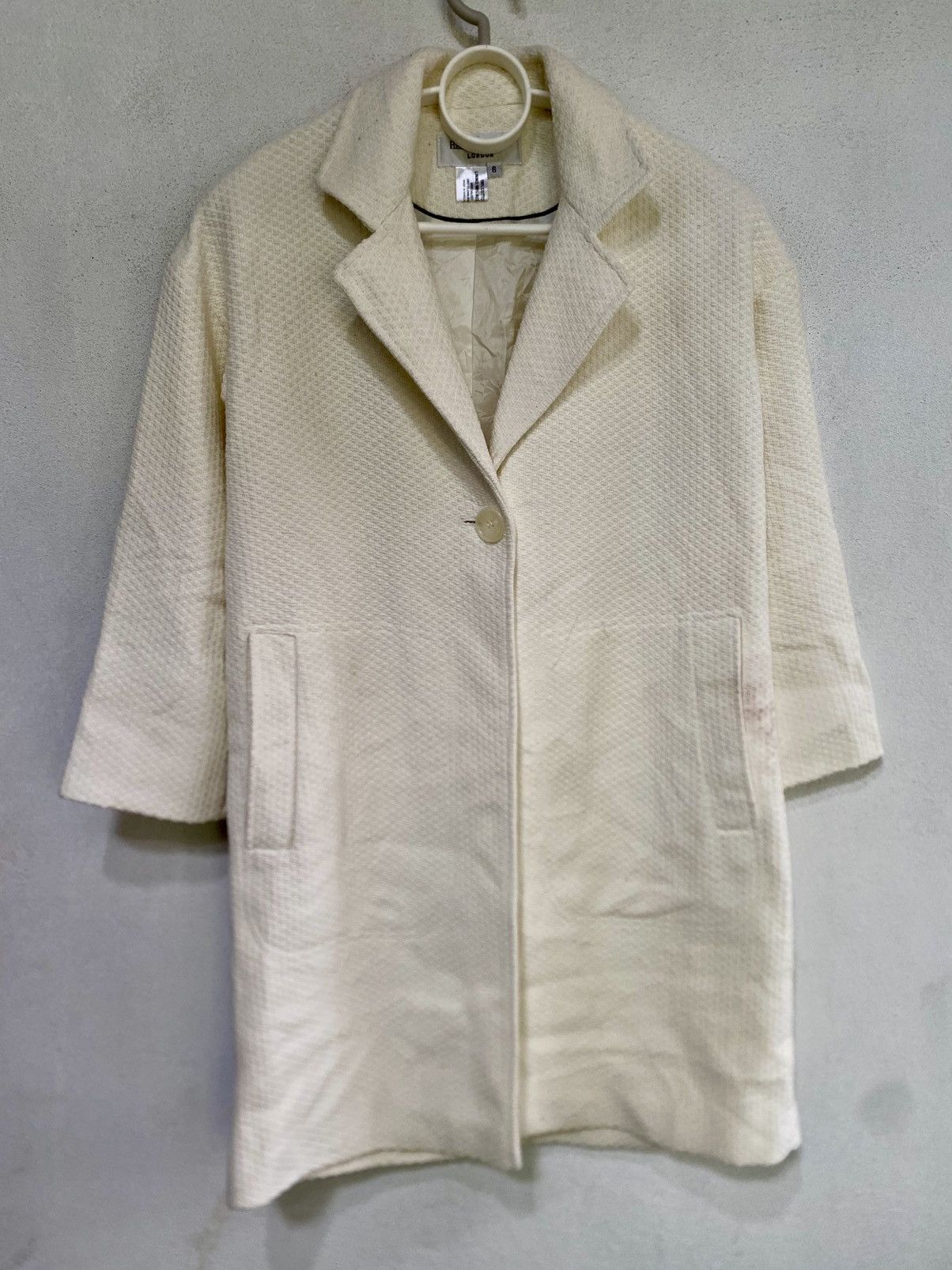 Designer Helene Berman Knitwear Long Jacket Size US M / EU 48-50 / 2 - 1 Thumbnail