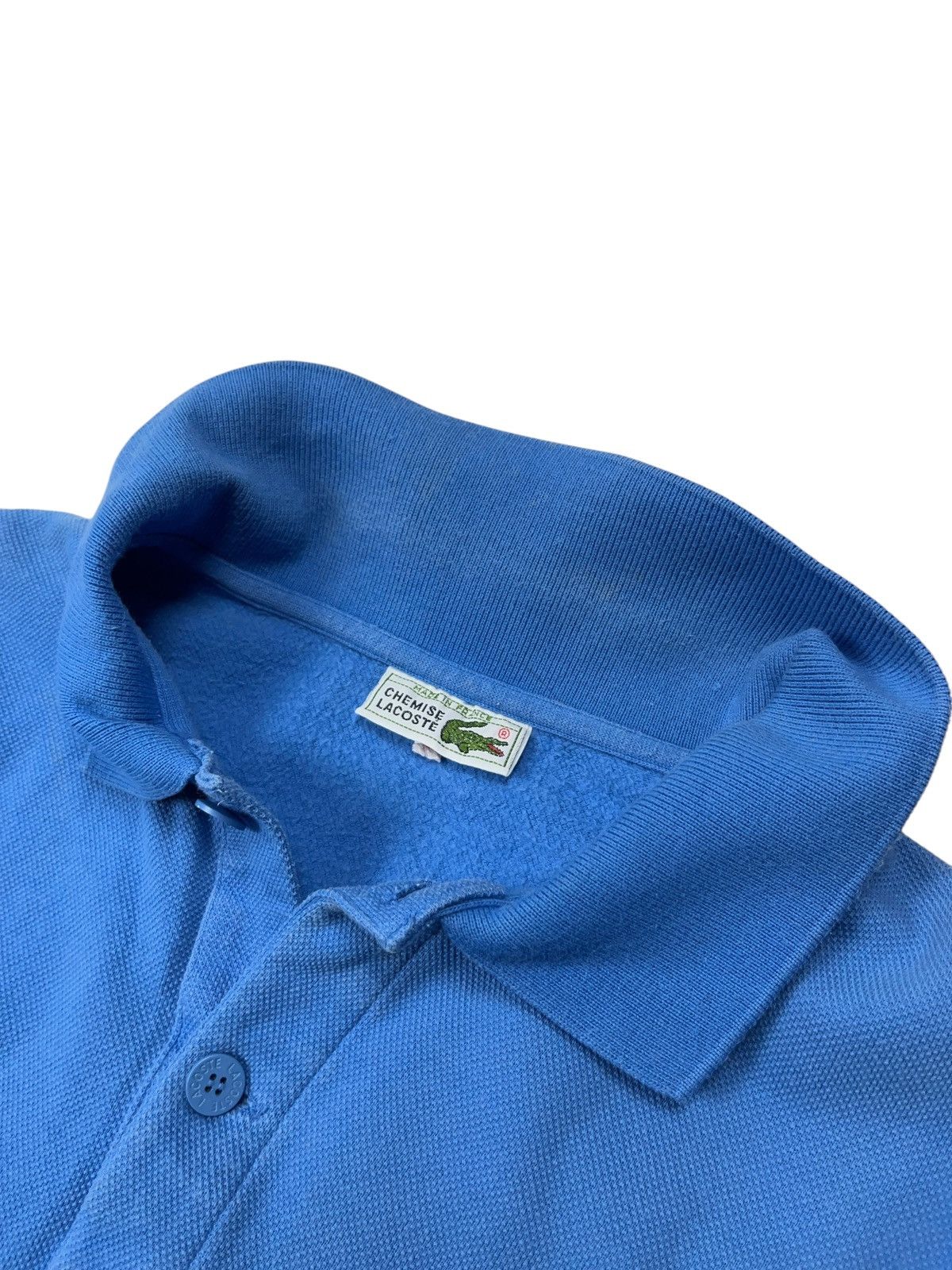 Lacoste × Vintage Vintage Lacoste Made in France Long Sleeve Polo Sweater Size US M / EU 48-50 / 2 - 5 Thumbnail