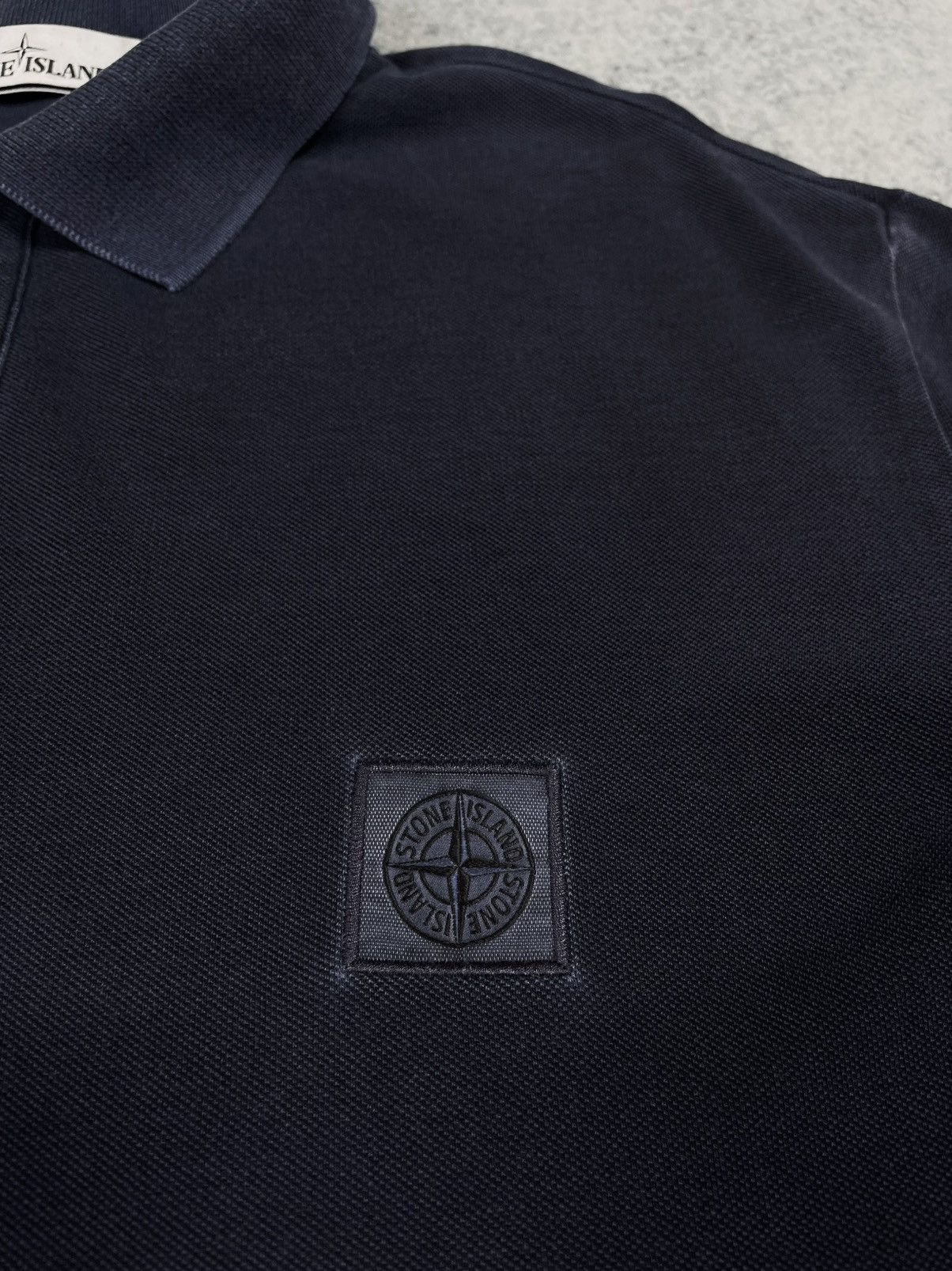 Stone Island Stone Island Patch Program Slim Fit Men’s Polo T-Shirt Dyed Size US XXL / EU 58 / 5 - 8 Thumbnail