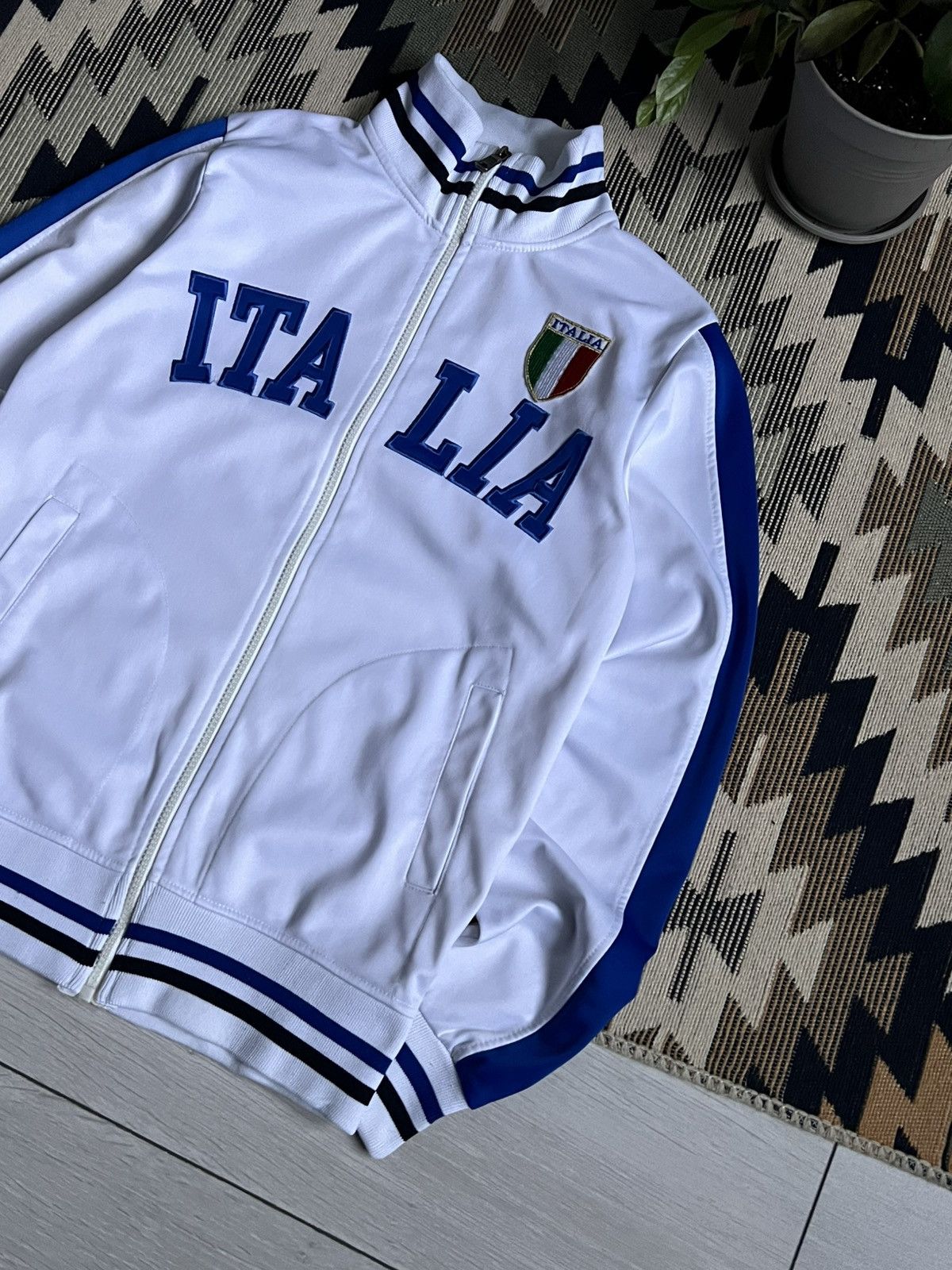 Vintage Vintage Italia Blokecore Track Top Jacket Size US XS / EU 42 / 0 - 3 Thumbnail