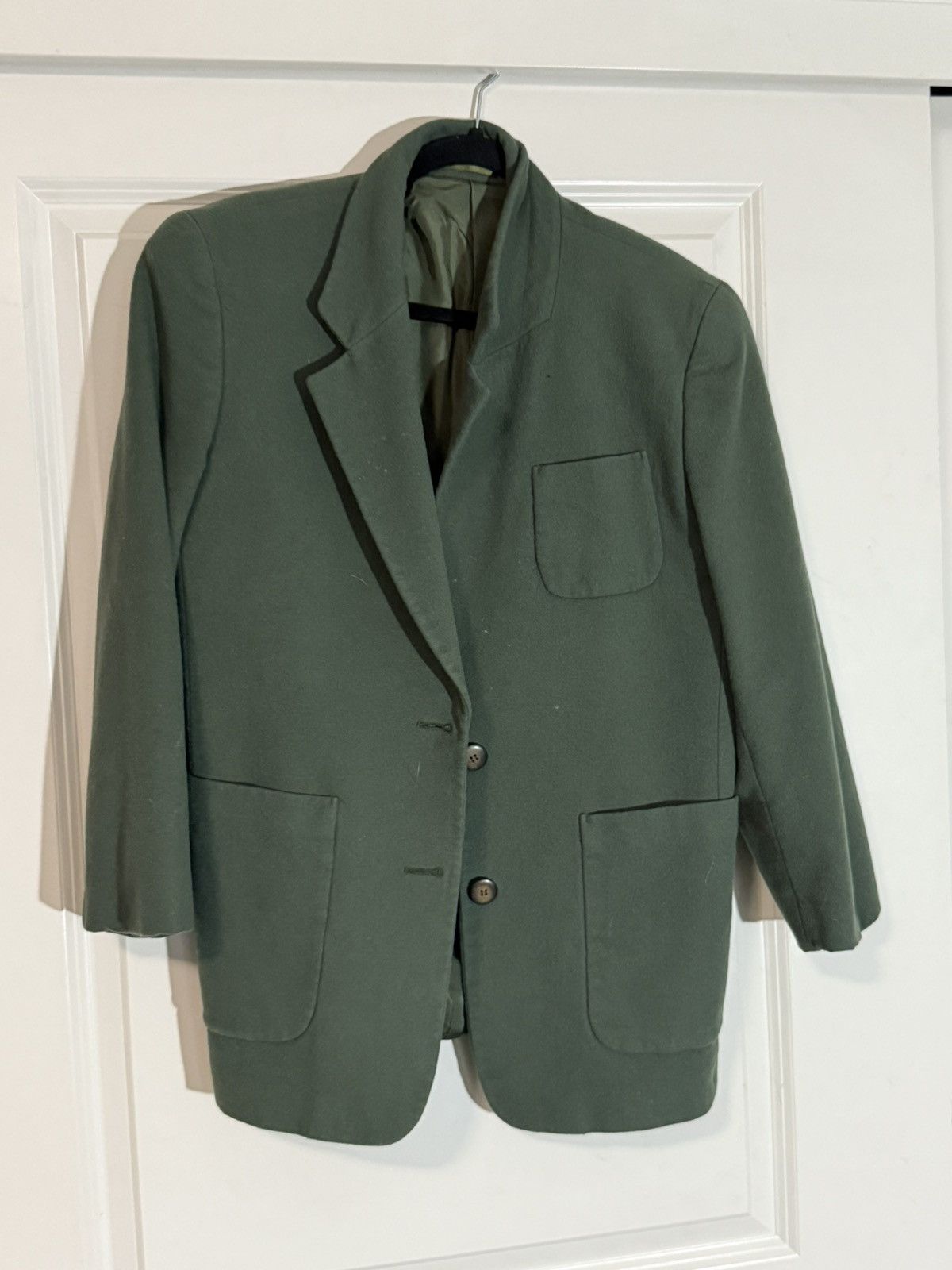 Burberry Burberry Green Blazer Coat Size 40R - 1 Thumbnail