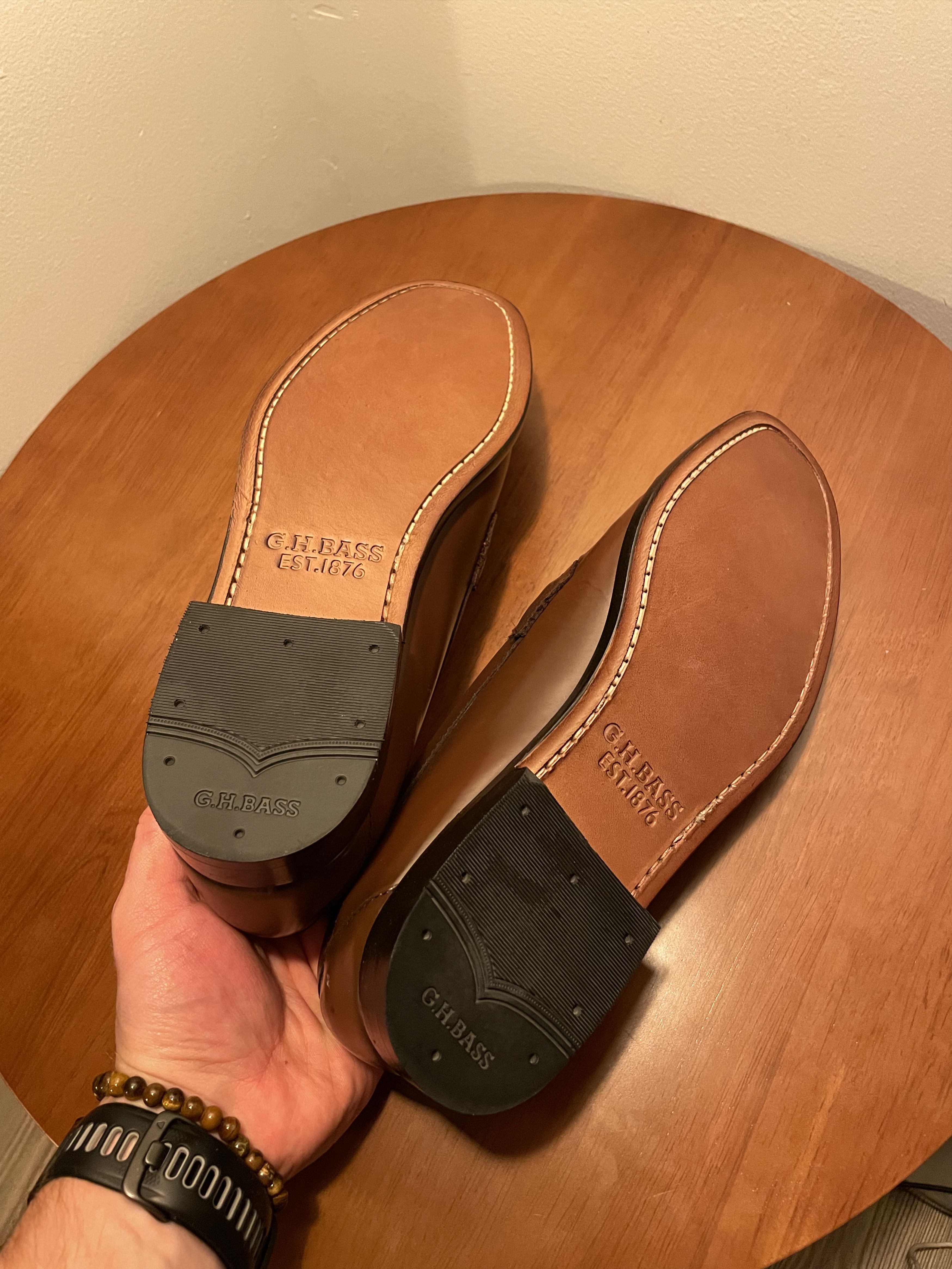 G.H. Bass & Co. G.H. Bass Men's Logan Weejun in Cognac Size US 8 / EU 41 - 2 Thumbnail