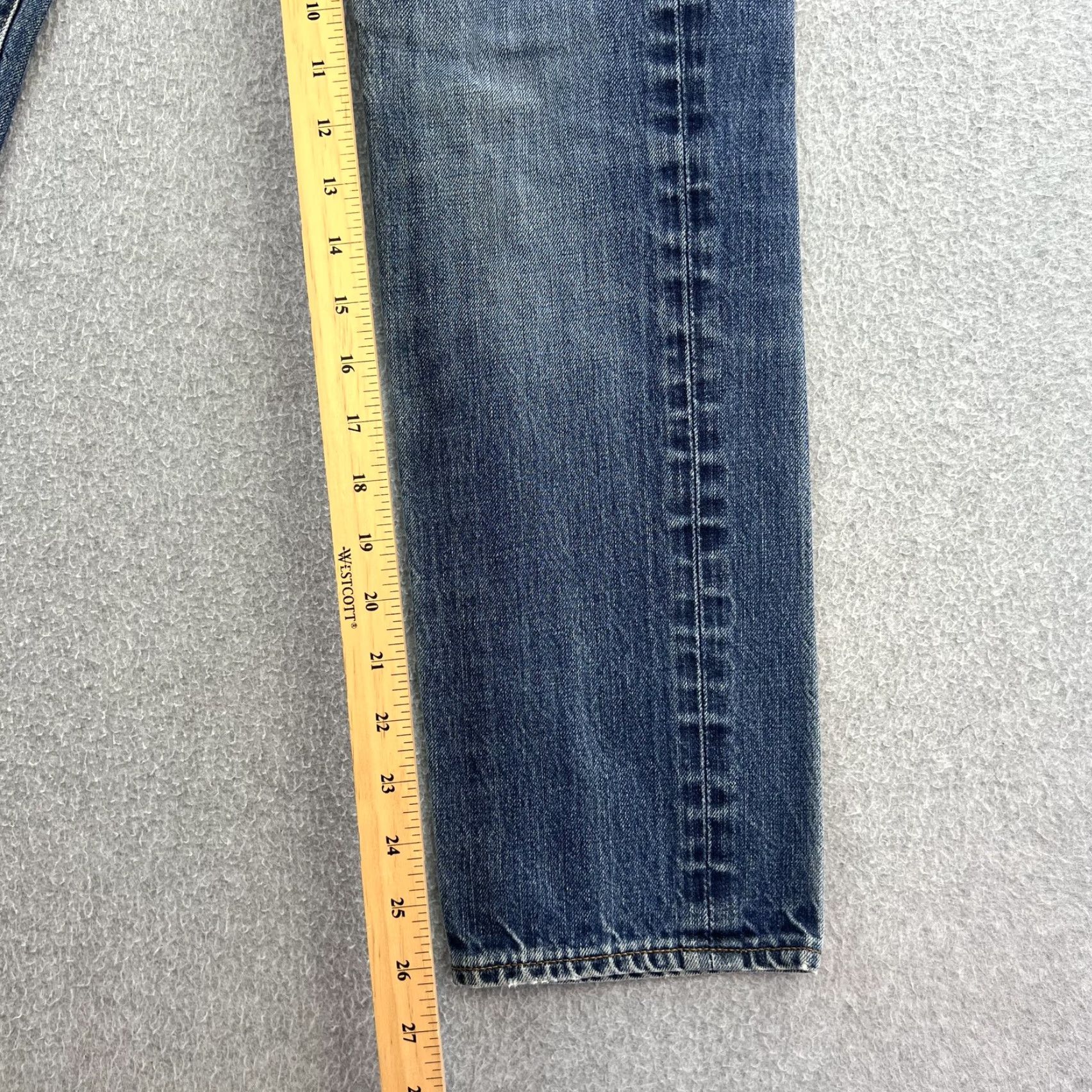 J.Crew J.Crew Jeans Mens 32x30 Blue Denim Straight Leg Style 47 Classic Fit Casual Size US 32 / EU 48 - 4 Thumbnail