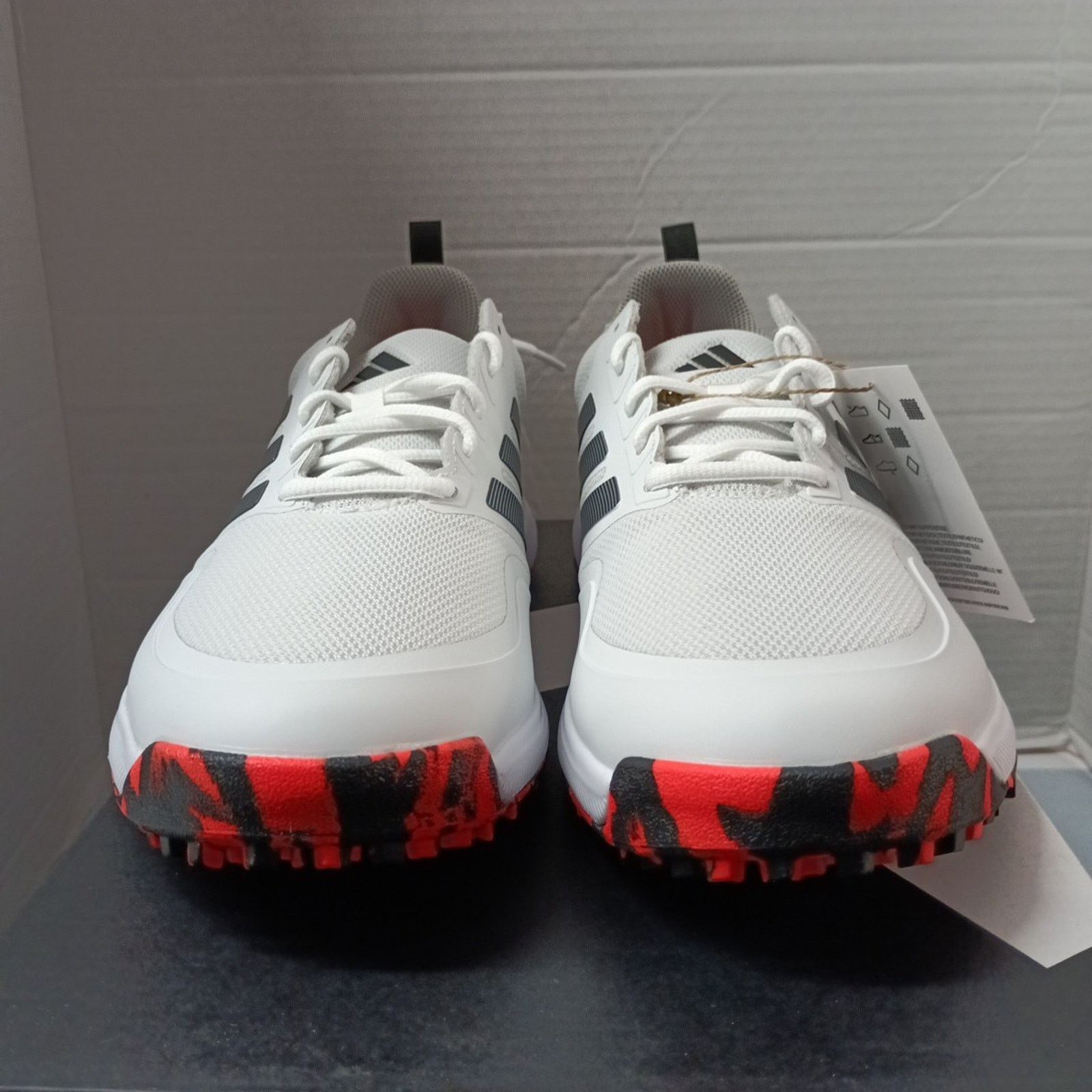 Adidas Adidas Men's Tech 3.0 Spikeless Golf Shoes Size 9.5 M White Size US 9.5 / EU 42-43 - 2 Thumbnail