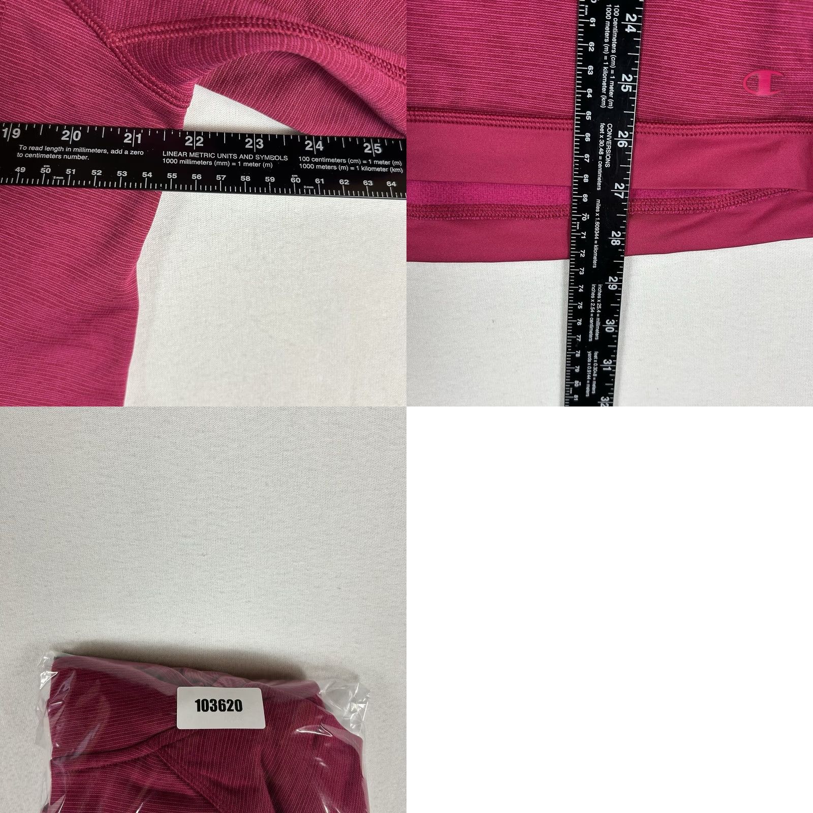 Champion Champion Performance Warm Ctrl 1/4 Zip Long Sleeve Pullover Womens Large Running Top Size L / US 10 / IT 46 - 8 Thumbnail