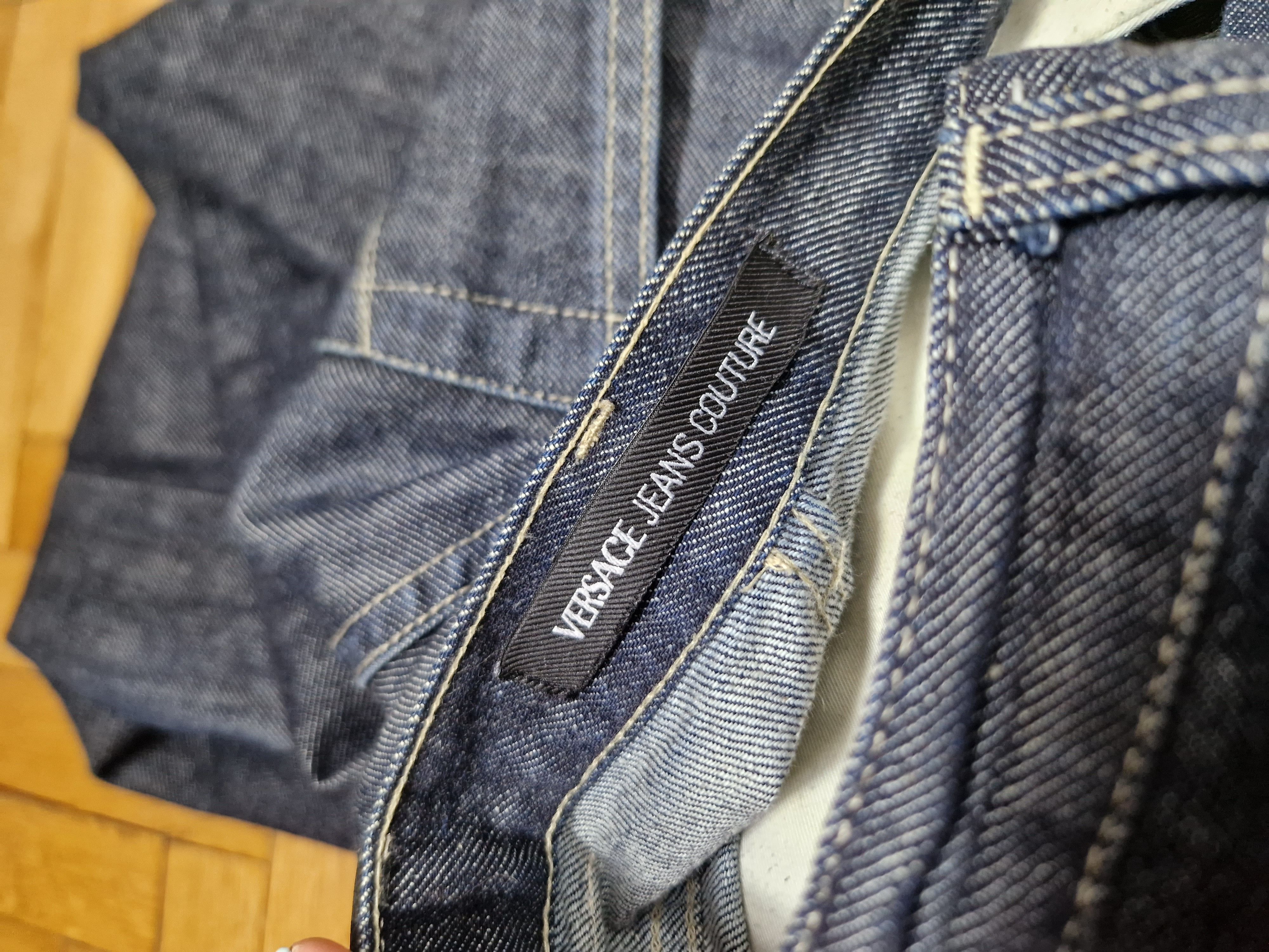 Versace × Vintage Versace Jeans vintage denim pants y2k 2000s Size 26" / US 2 / IT 38 - 9 Thumbnail