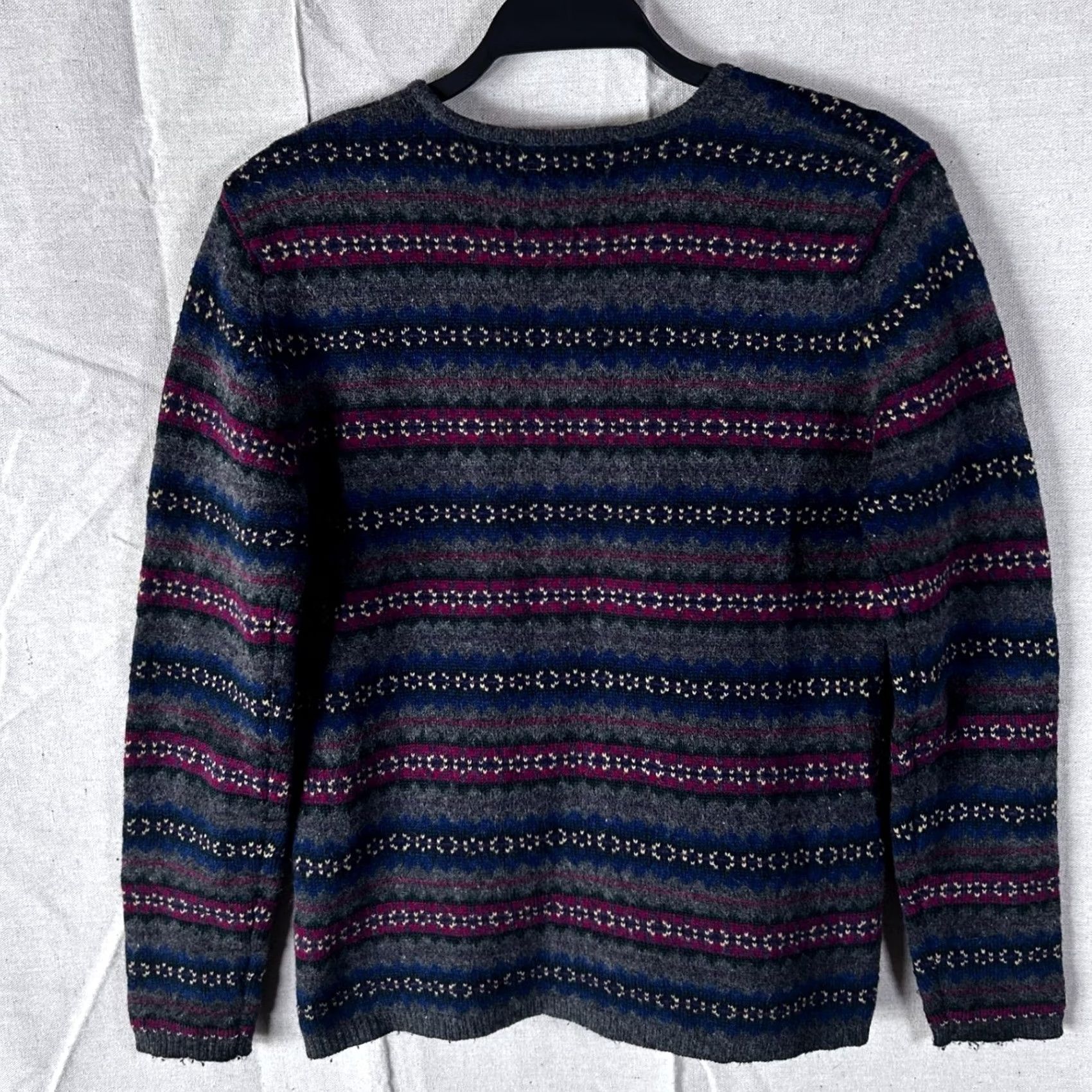 Ralph Lauren Lauren Ralph Lauren Sweater Crew Neck Fair Isle Multicolor M Women Pullover Angora Lambswool Size M / US 6-8 / IT 42-44 - 3 Thumbnail