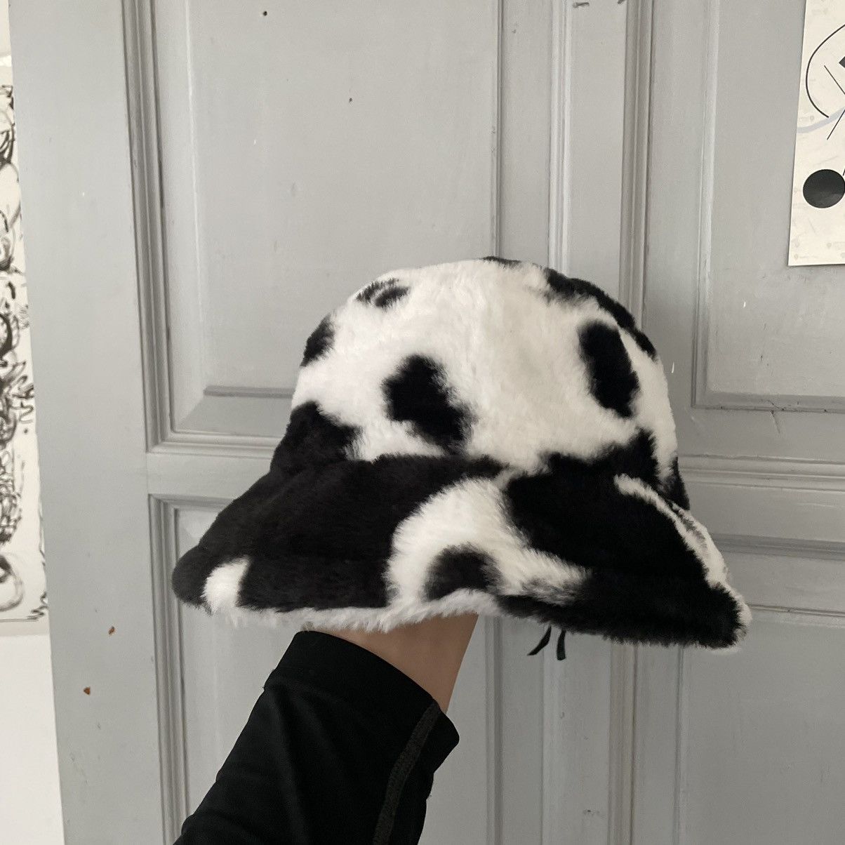 Japanese Brand Vintage Bucket hat Vintage Ushanka Mohair Fuzzy Size ONE SIZE - 4 Thumbnail