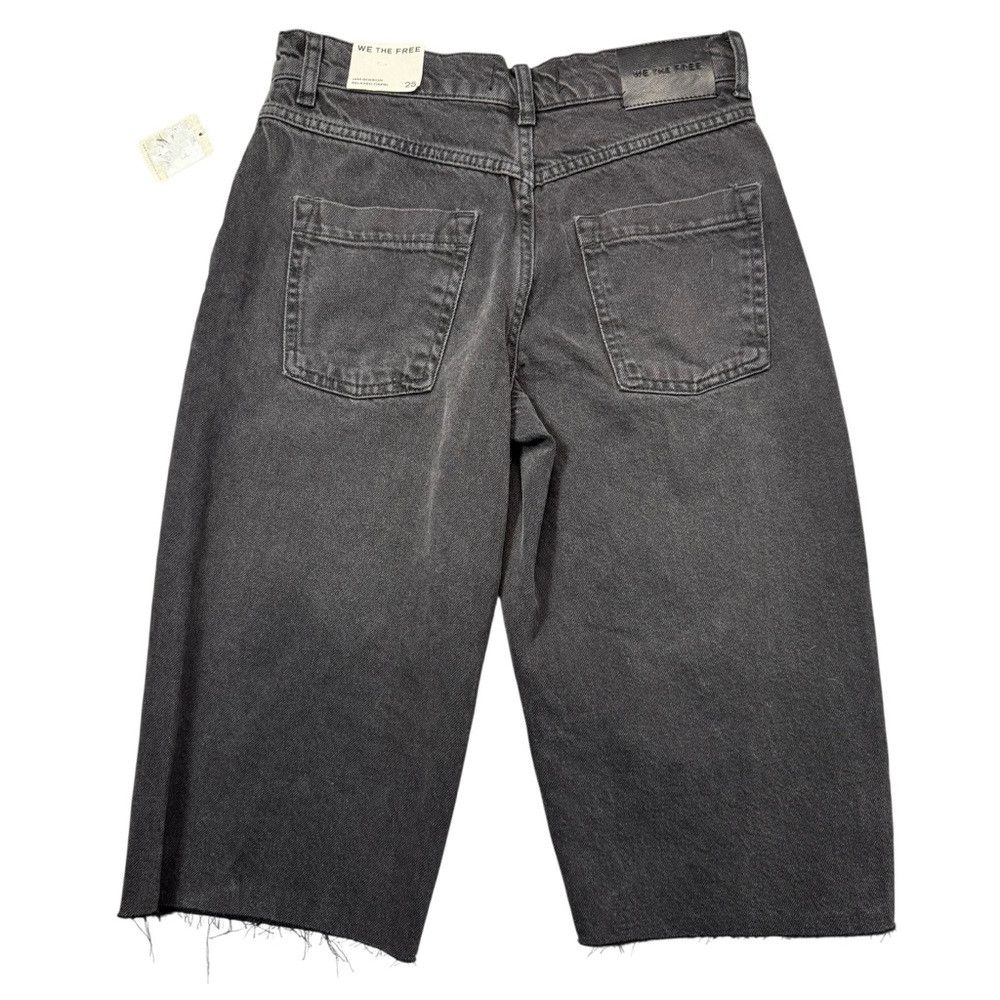 Free People NWT New Free People We The Free Relaxed Capri In Rocksteady Size 25" / US 0 / IT 36 - 3 Thumbnail