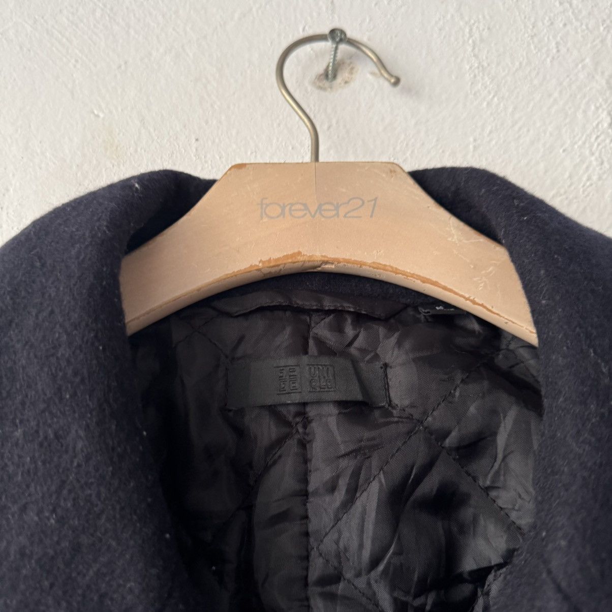 Undercover × Uniqlo Uniqlo Wool Double Breasted Blended Pea Coat Size US M / EU 48-50 / 2 - 4 Thumbnail