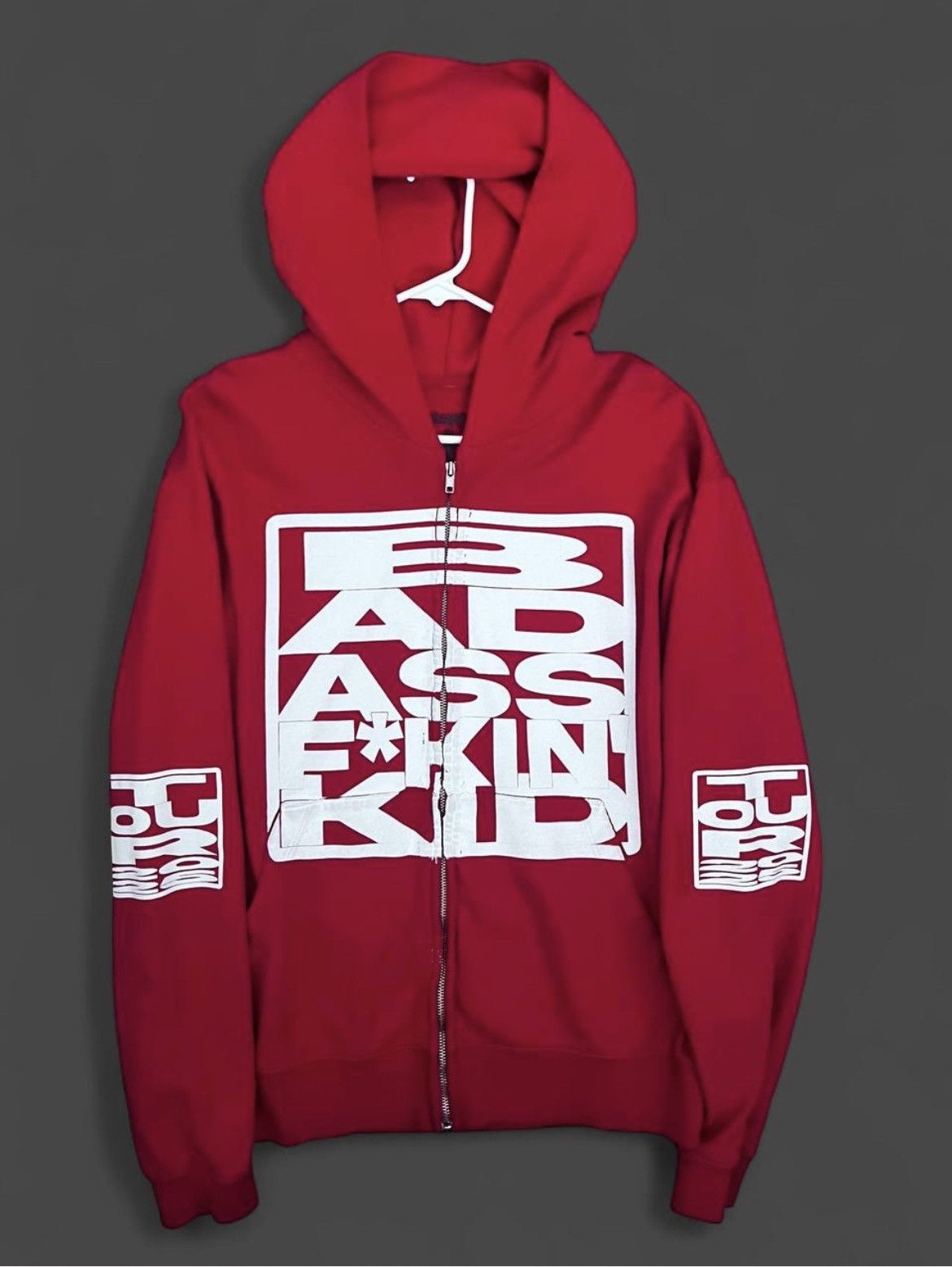 Ed Hardy × Ken Carson Ed Hardy Ken Carson Rhinestone Zip-Up Hoodie