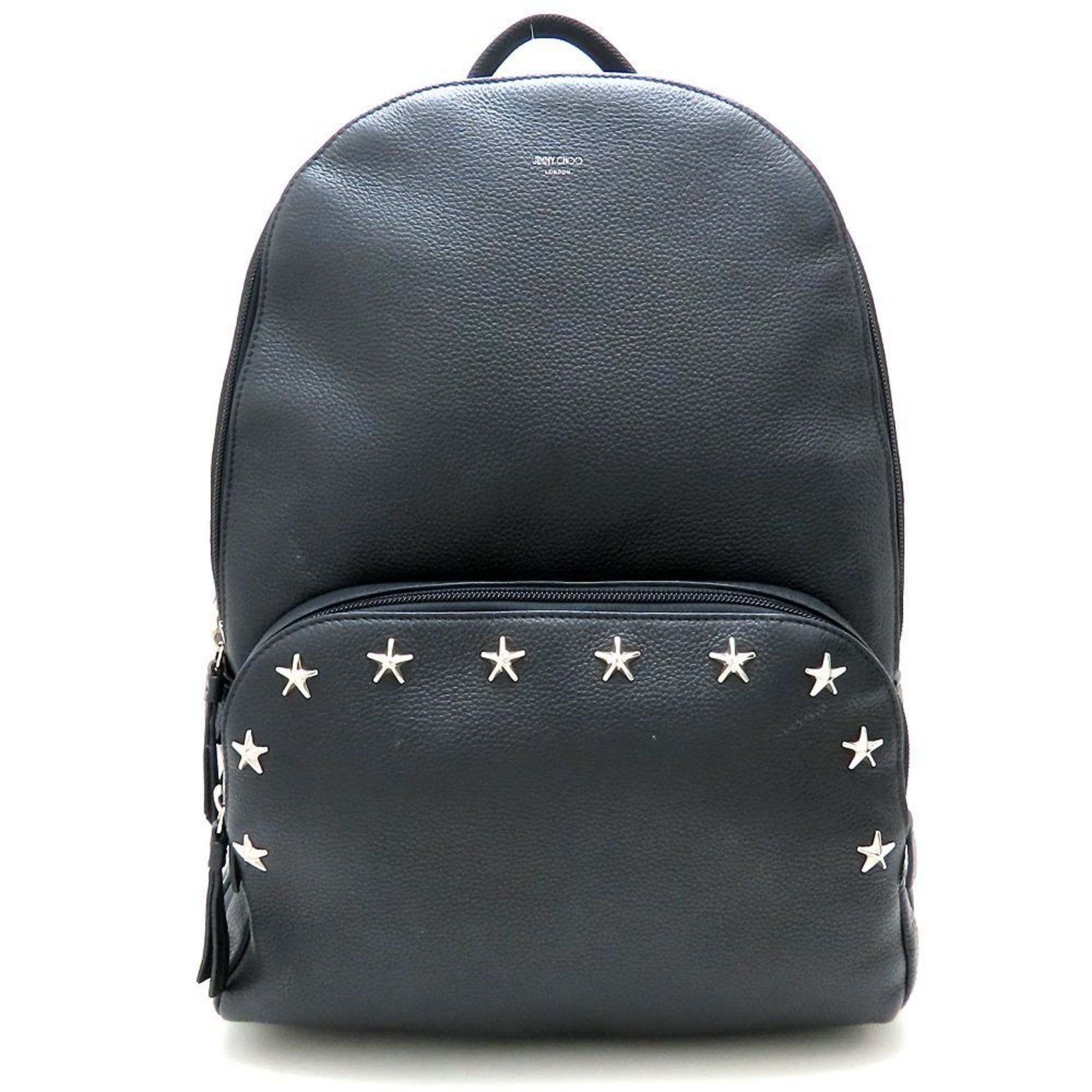 Jimmy Choo JIMMY CHOO Star Studs Leather Metal Backpack  display picture 2