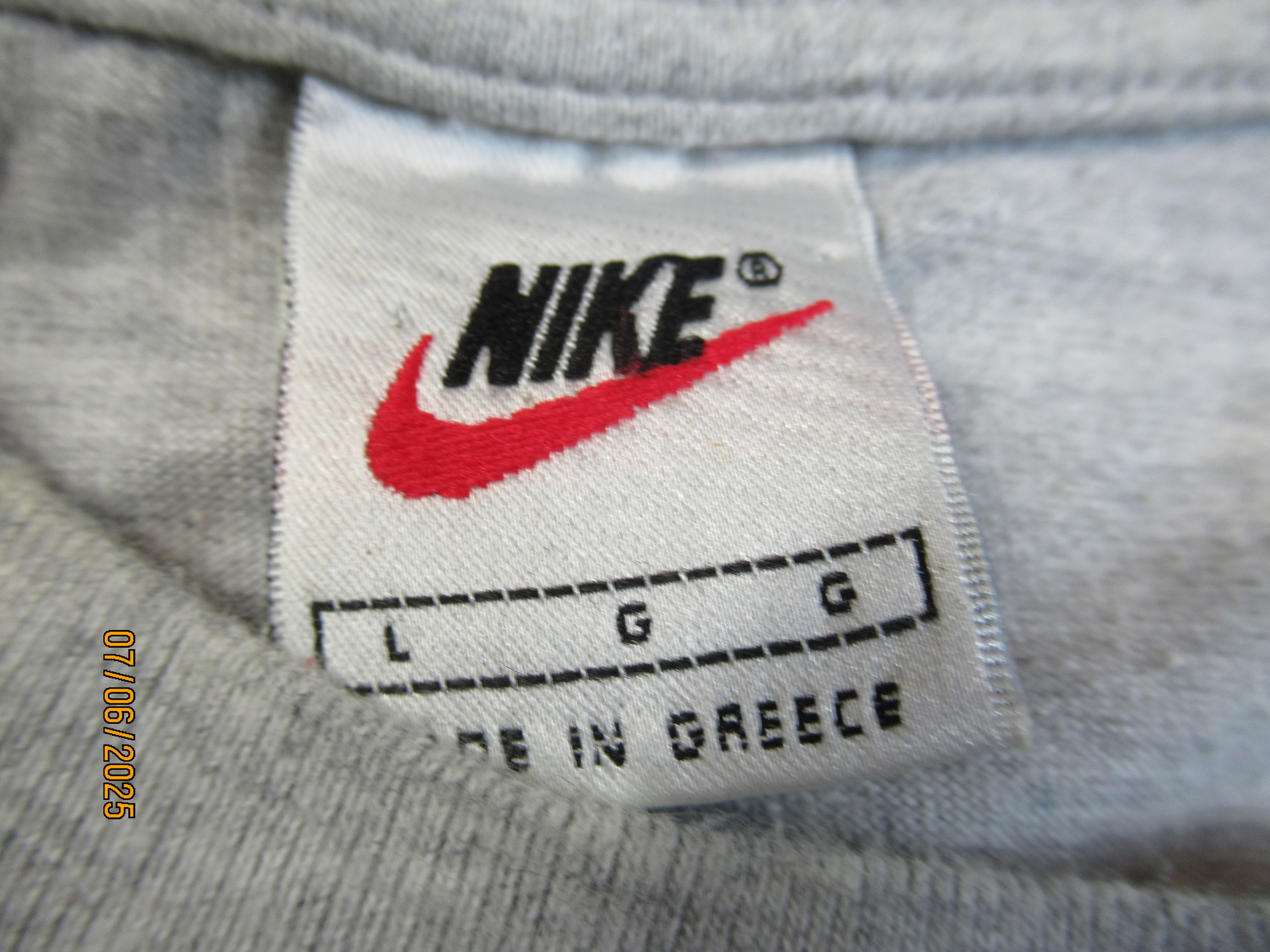 Nike Nike grey t-shirt Size US L / EU 52-54 / 3 - 3 Thumbnail