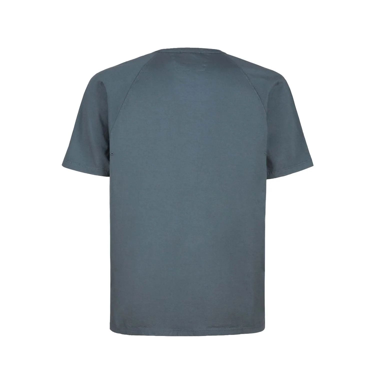 C.P. Company o1y1224 Logo Crewneck T-Shirt in Slate Blue Size US M / EU 48-50 / 2 - 2 Thumbnail