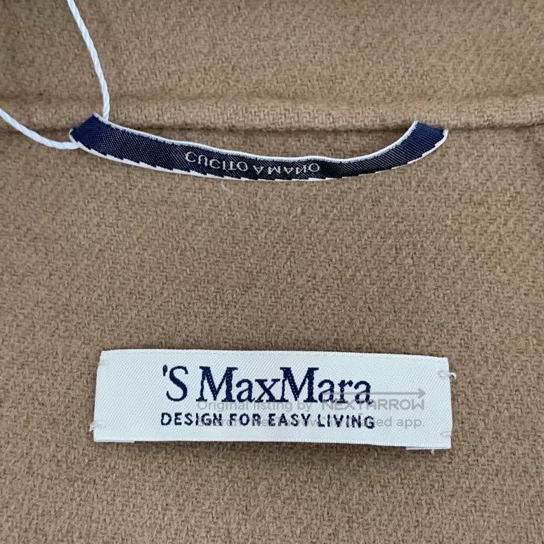 Max Mara Max Mara Brown Wool Melton Reversible Belted Coat Size XS / US 0-2 / IT 36-38 - 5 Thumbnail