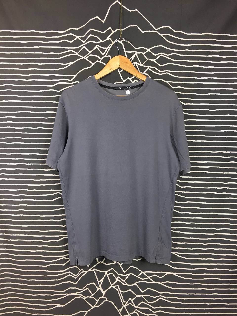 Japanese Brand × Jil Sander × Uniqlo Jil Sander J+ Uniqlo Essential Dark Grey Tee Size US M / EU 48-50 / 2 - 1 Thumbnail