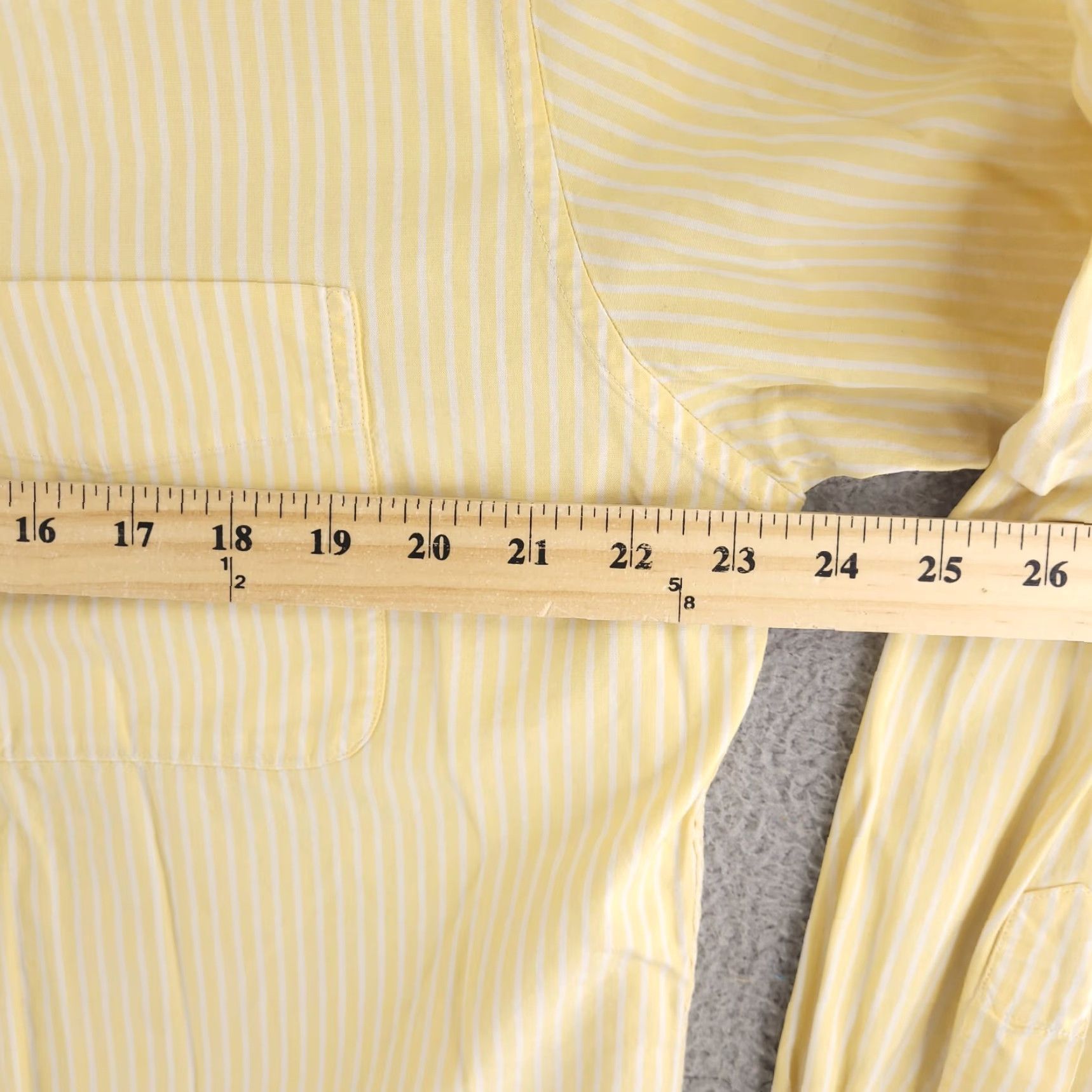 Abercrombie & Fitch Abercrombie Shirt Mens M Yellow Retro Long Sleeve Button-Up Baggy Size US M / EU 48-50 / 2 - 6 Thumbnail