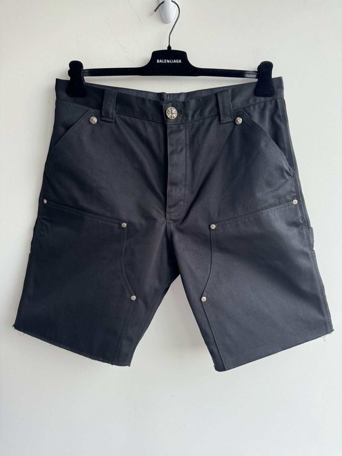 Chrome shops heart shorts