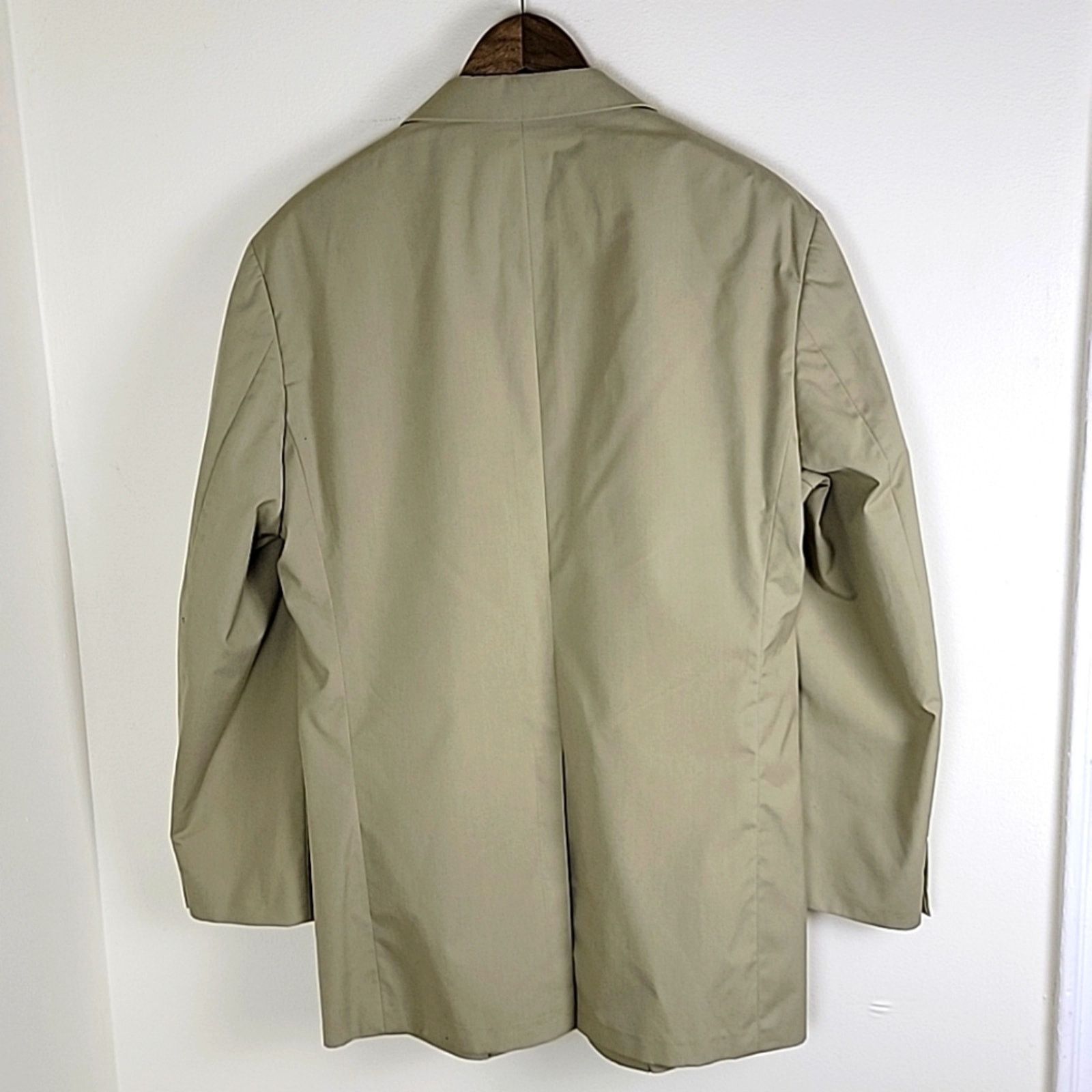 Brooks Brothers Brooks Brothers Mens Brookscool Poplin Suit Blazer Size 40L - 3 Thumbnail