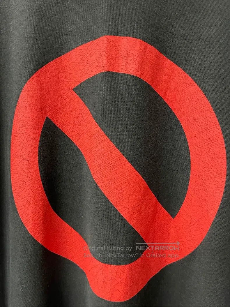 Balenciaga Balenciaga Prohibited Band Short Sleeve Size US M / EU 48-50 / 2 - 6 Thumbnail