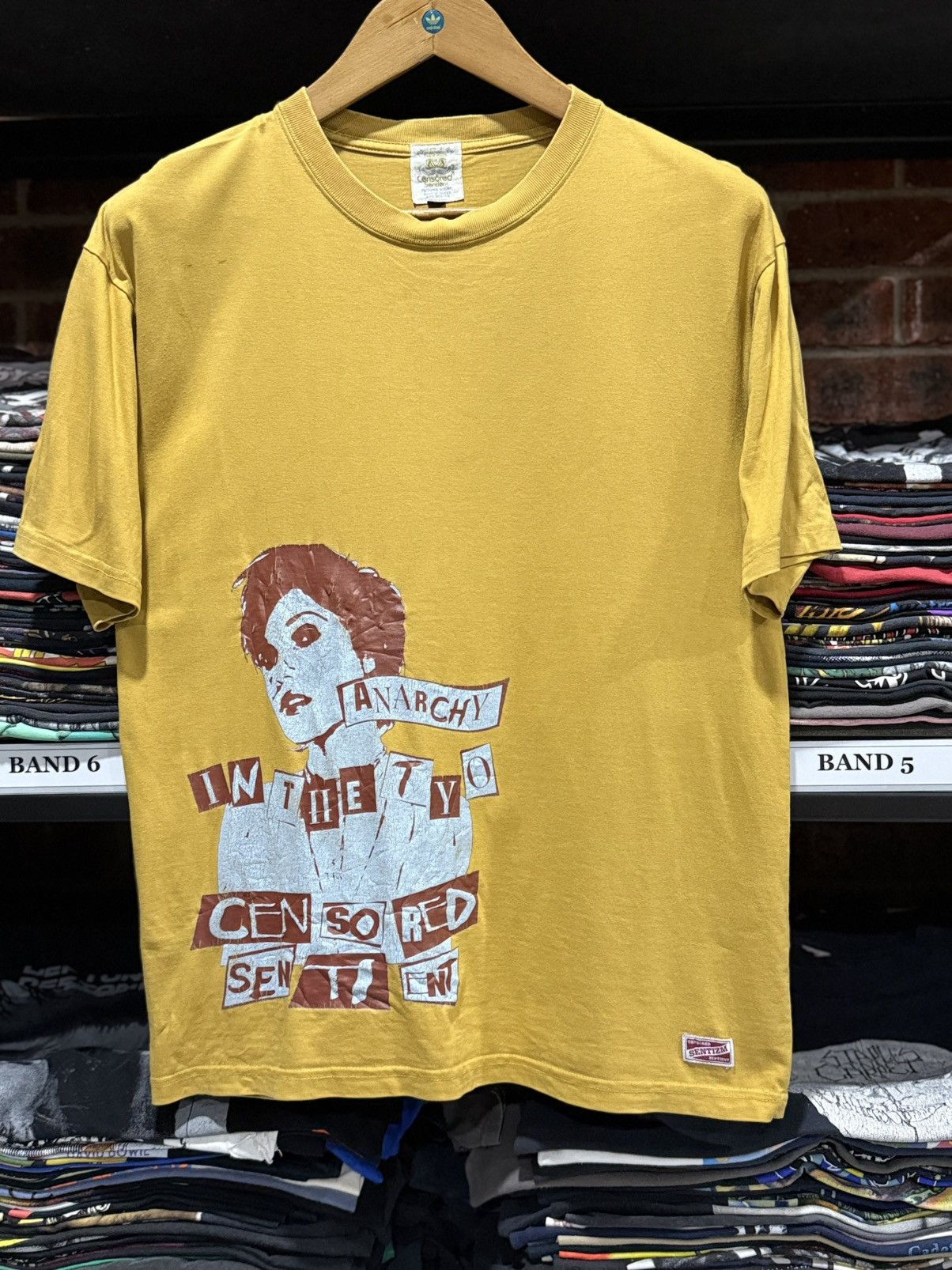 Band Tees × Seditionaries × Vintage Vintage Anarchy In The Tyo Censored Sentient Art Design Tee Size US L / EU 52-54 / 3 - 1 Thumbnail