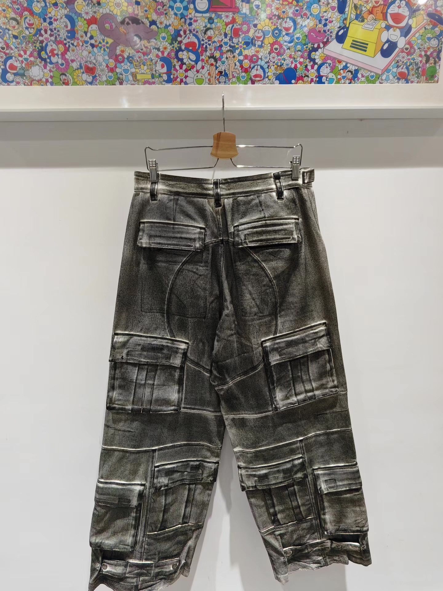 GRAILZ Grailz Project G/R Vintage Mud Dyed 2-in-1 Cargo Pants Q15 Size US 34 / EU 50 - 2 Thumbnail