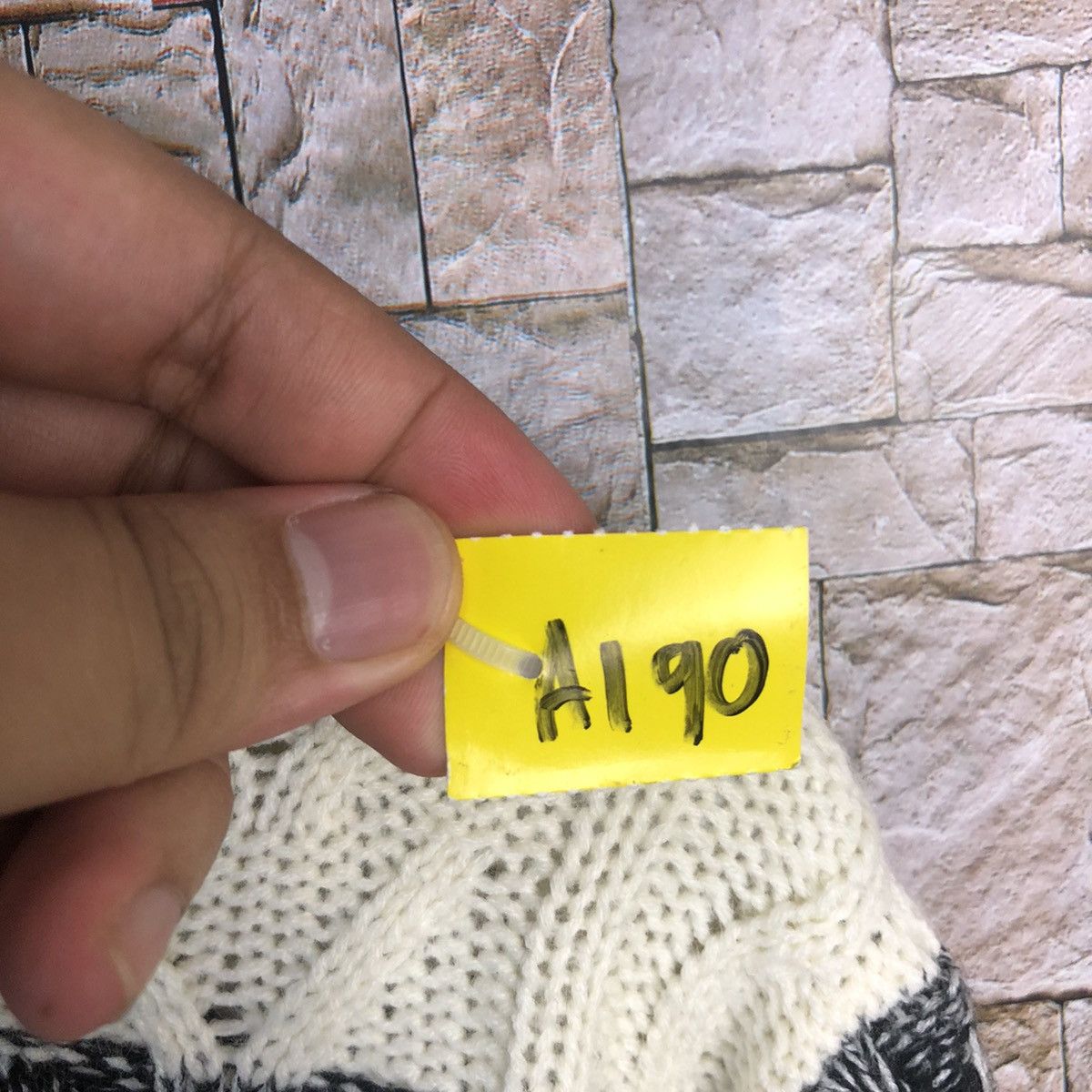 Homespun Knitwear × Japanese Brand × Solid and Striped Lock Heaven Stripe Knitwear like kurt cobain #A190 Size M / US 6-8 / IT 42-44 - 9 Thumbnail