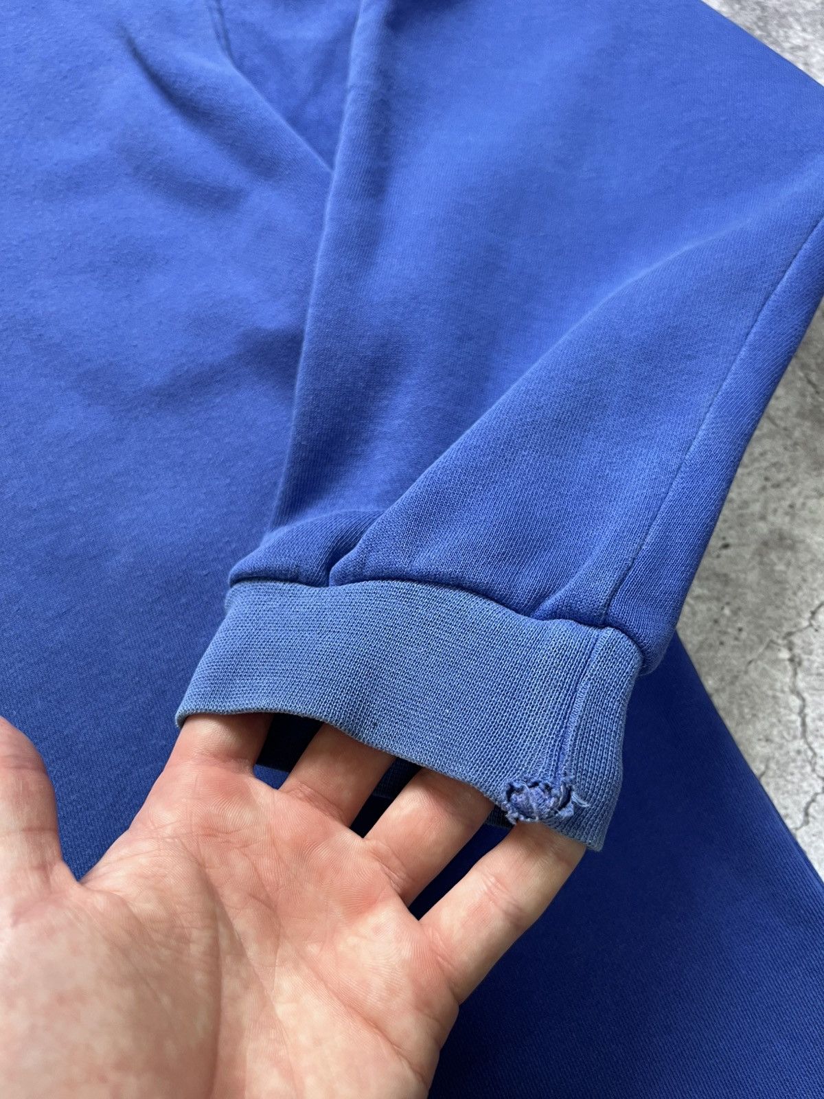 Vintage Vintage 90s Nike Sweatshirt 1/4 Zip Blue Size US XL / EU 56 / 4 - 21 Thumbnail
