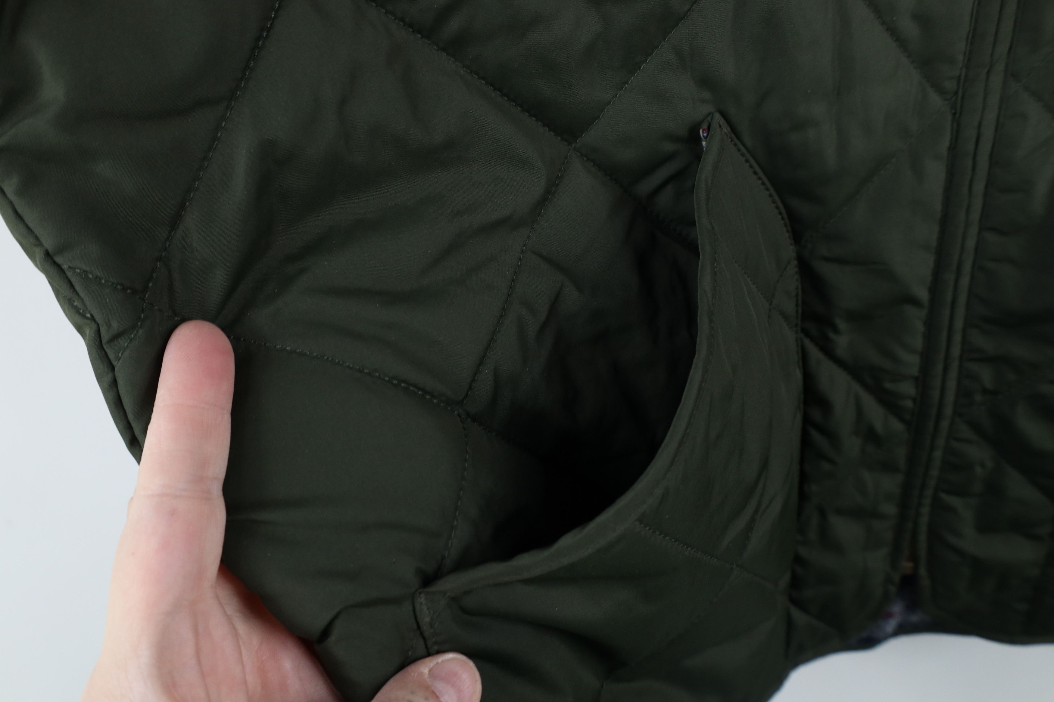 J.Crew × Vintage Vintage Y2K J Crew Lined Quilted Full Zip Vest Jacket Green Size US M / EU 48-50 / 2 - 4 Thumbnail