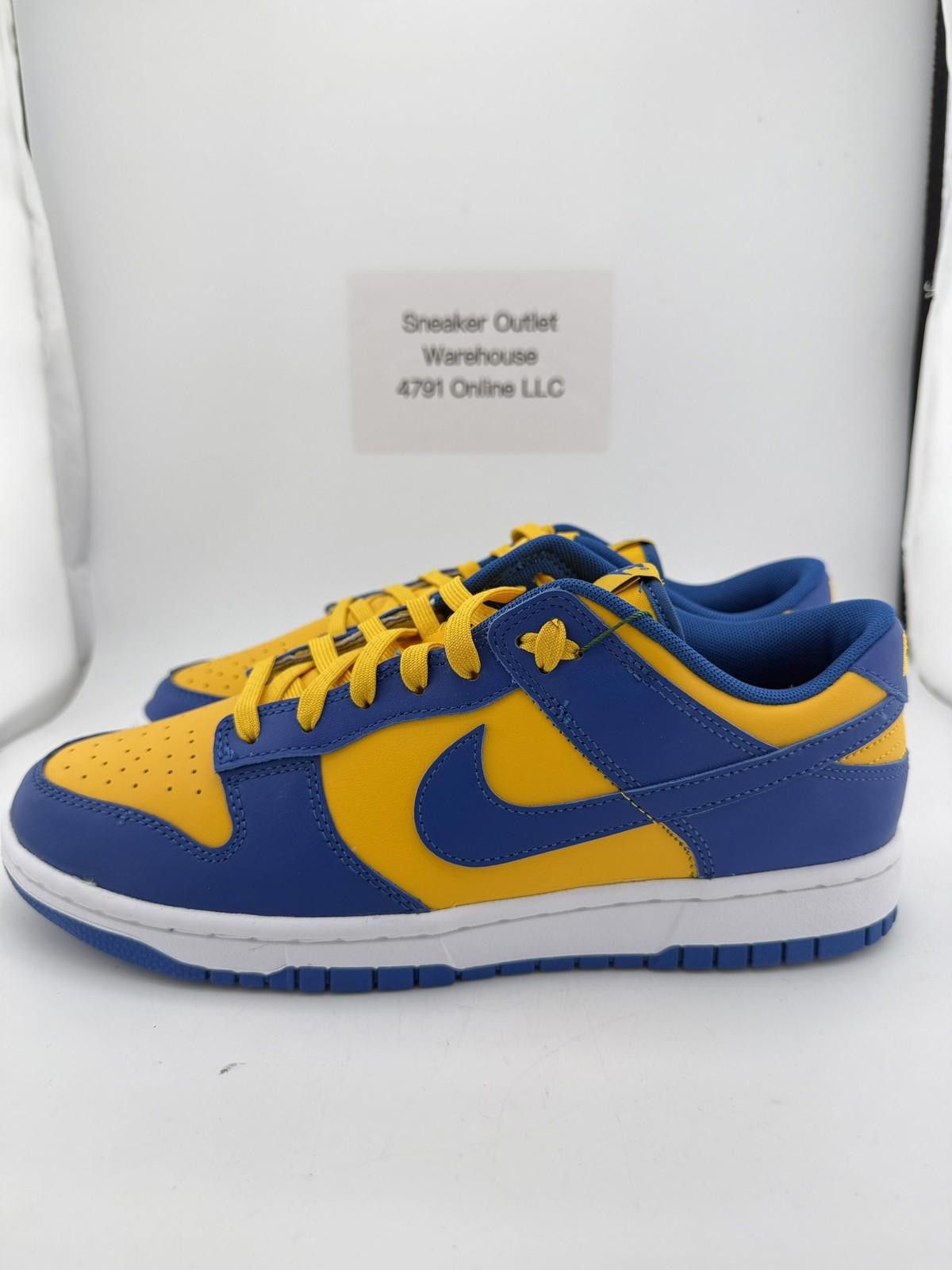 Nike Nike Dunk Low UCLA Blue Yellow Sneakers US 10 Used Size US 10 / EU 43 - 2 Thumbnail