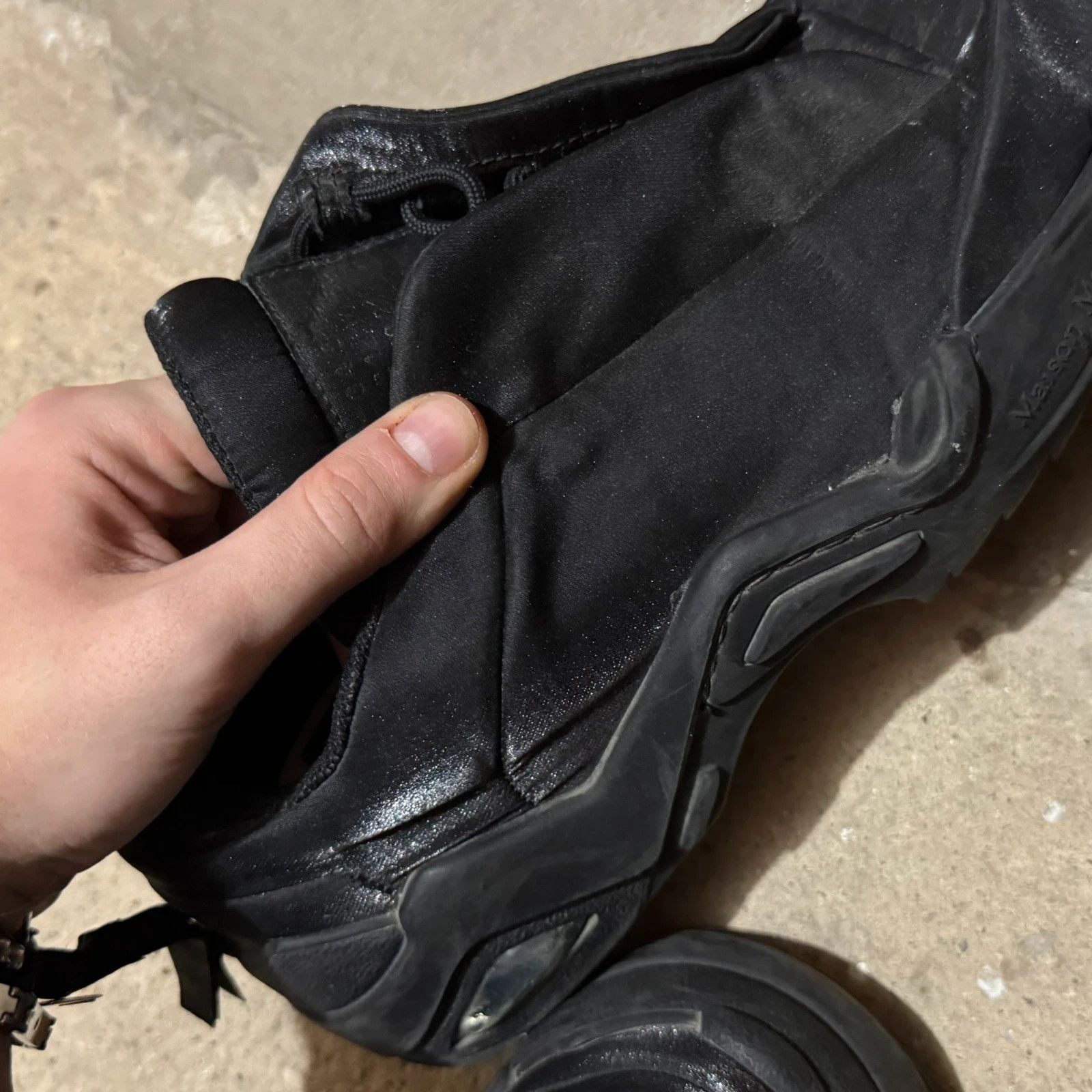 Maison Margiela Maison Margiela future new black Size US 9 / EU 42 - 11 Thumbnail