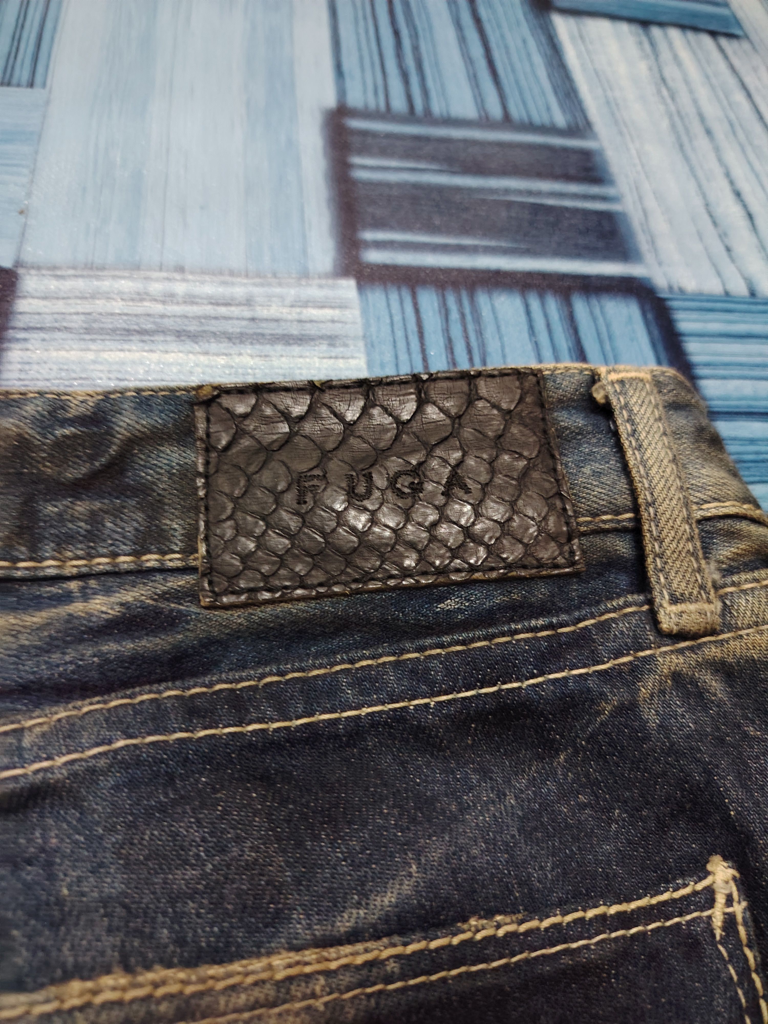 GOSTAR DE FUGA 💥Insane💥Rare💥Fuga Distressed Flared Jeans inspired I6W9 Size US 30 / EU 46 - 17 Thumbnail