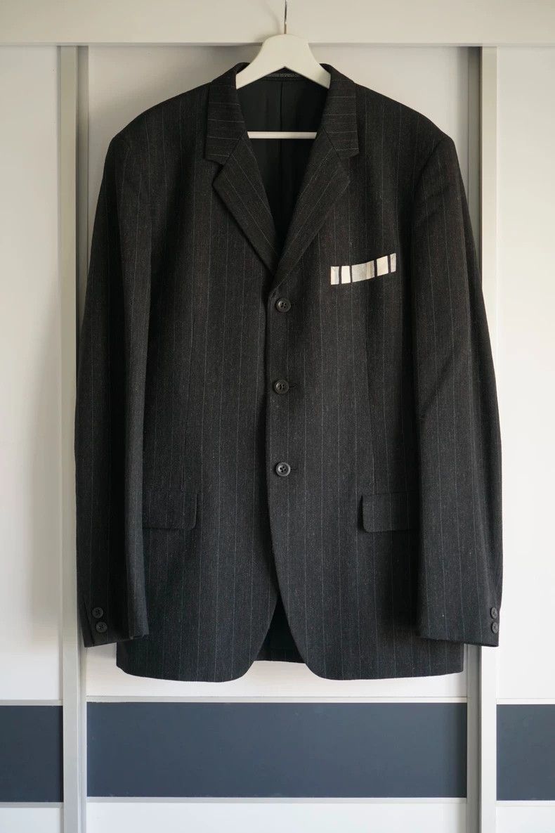 Yohji Yamamoto Yohji Yamamoto Striped Suit Jacket for Men