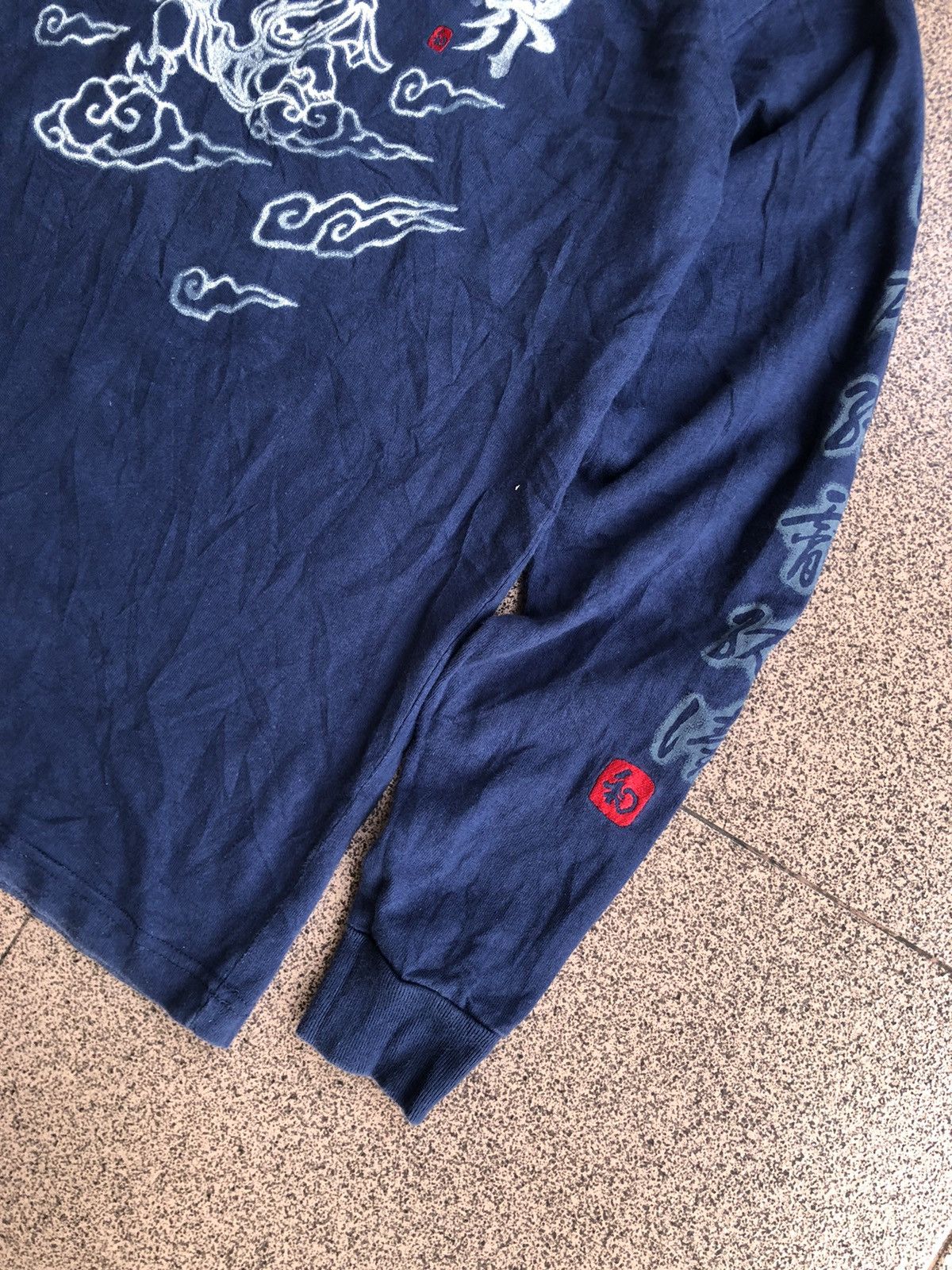 If Six Was Nine Bullet noise sukajan longsleeve Size US M / EU 48-50 / 2 - 10 Thumbnail