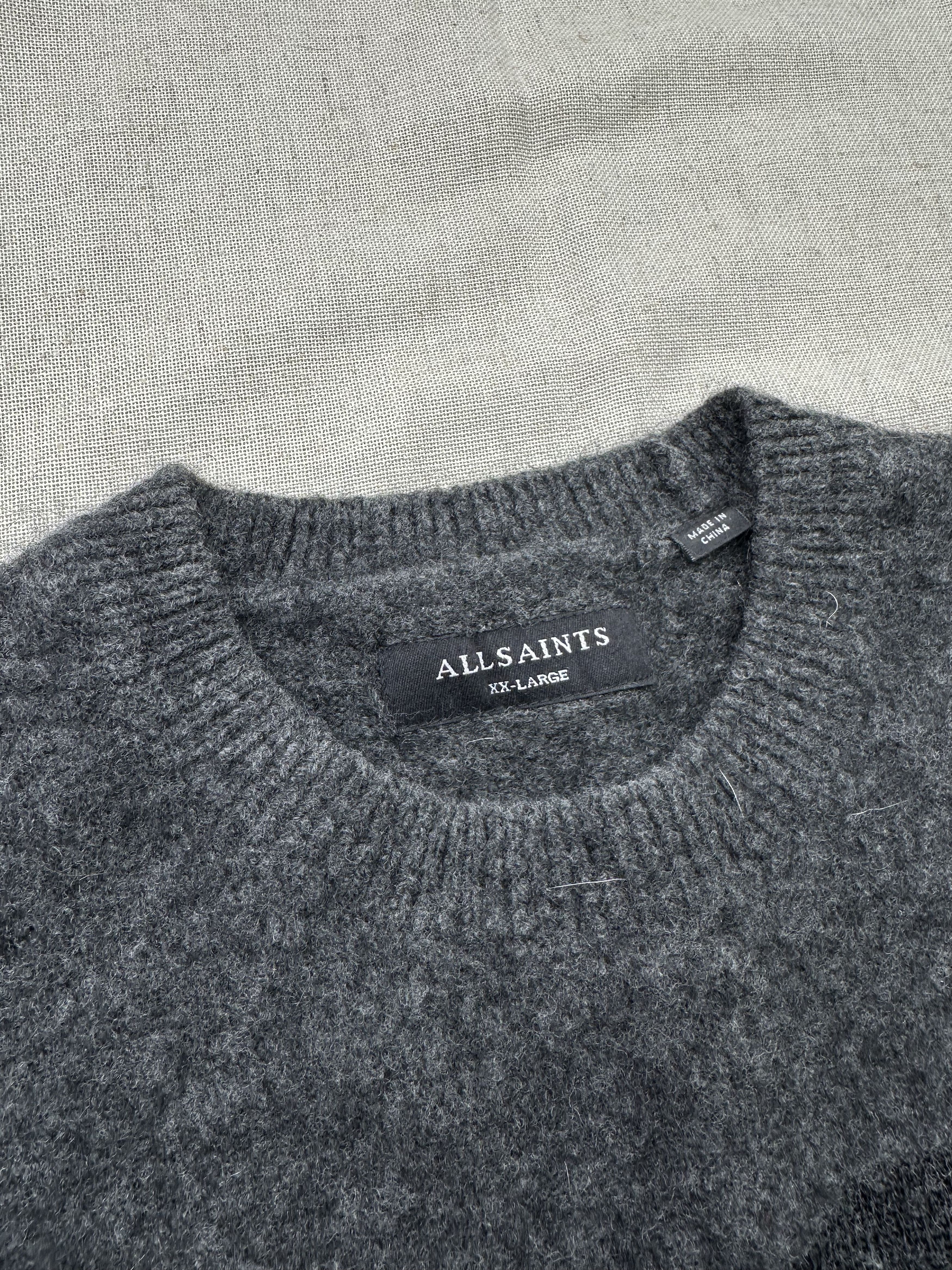 Allsaints AllSaints Wool Sweater Size US XXL / EU 58 / 5 - 2 Thumbnail