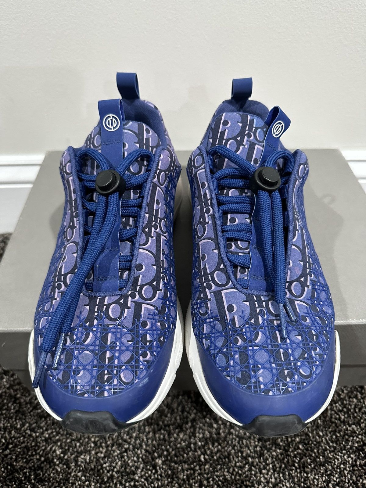 Dior Dior B24 Oblique / Monogram Purple Runner Techincal Shoes Size US 7 / EU 40 - 5 Thumbnail