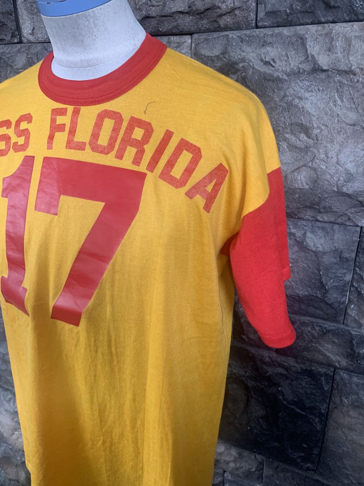 Vintage Vintage 60s Durack USS Florida Jersey Size US XL / EU 56 / 4 - 2 Thumbnail