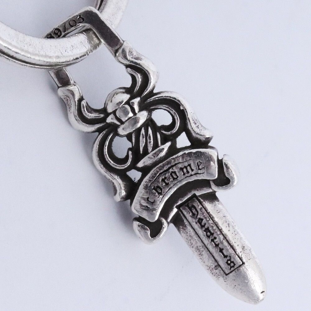 Chrome Hearts Chrome Hearts dagger Classic Short Link Clip Key Chain Size ONE SIZE - 7 Thumbnail