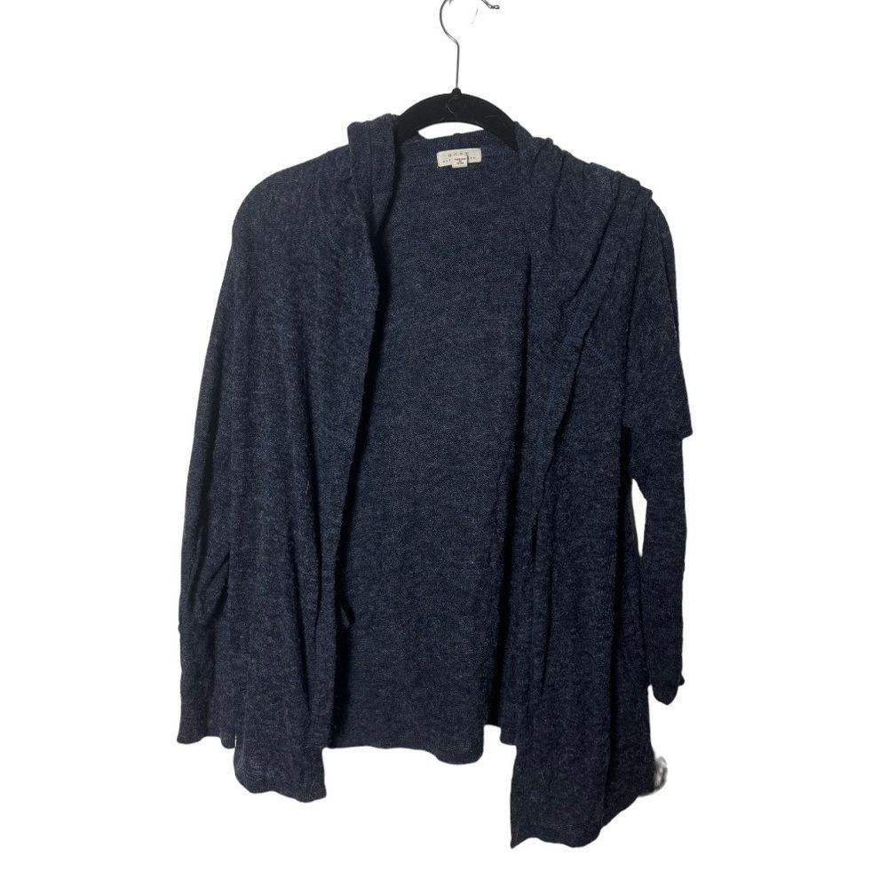 Joie Joie Soft SZ XS grey hooded open-front cardigan Size XS / US 0-2 / IT 36-38 - 3 Thumbnail