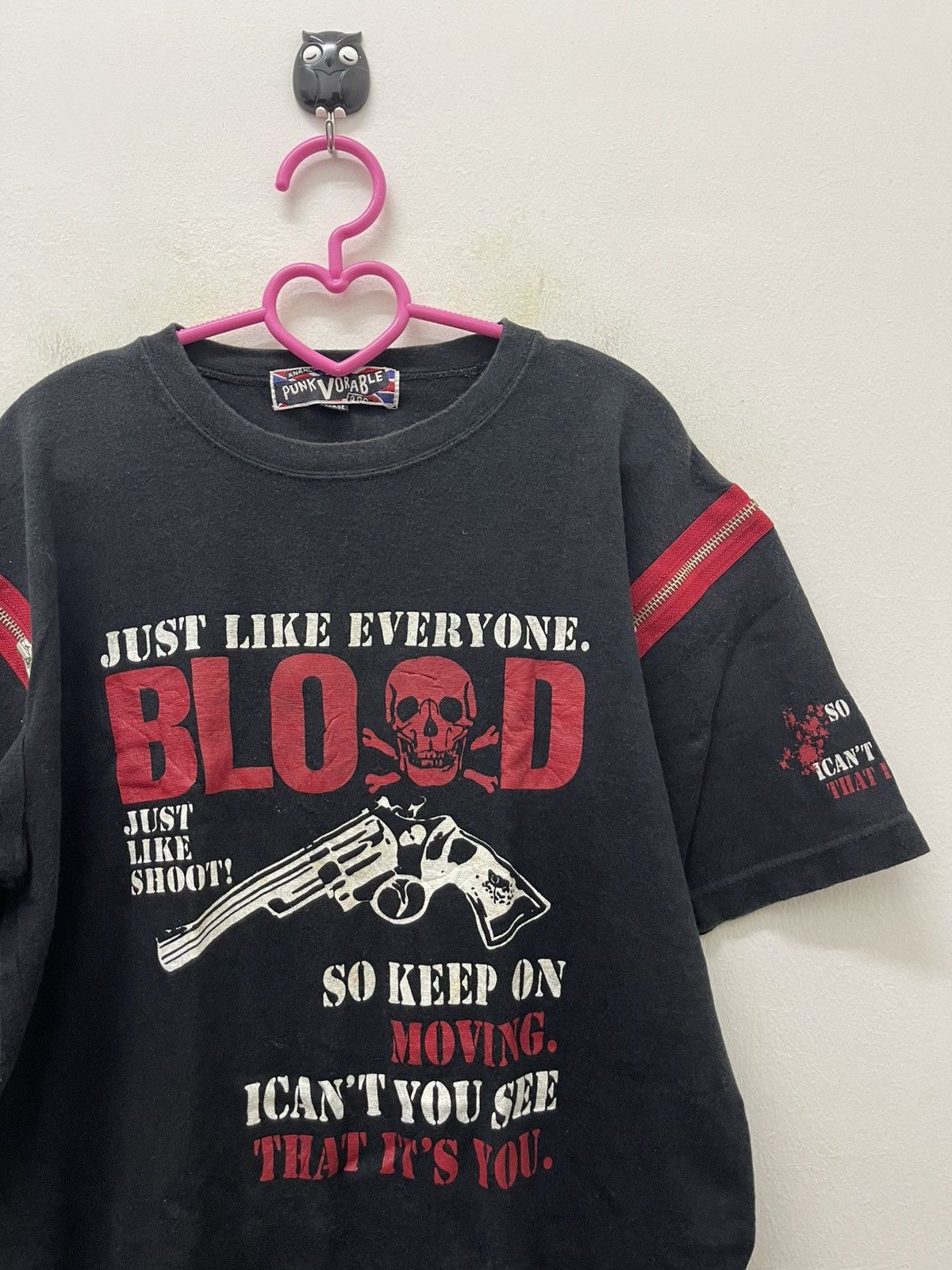 A.F.F.A. Rare Vintage PUNK VORABLE Blood Anarchy Seditionaries Zipped Size US L / EU 52-54 / 3 - 5 Thumbnail