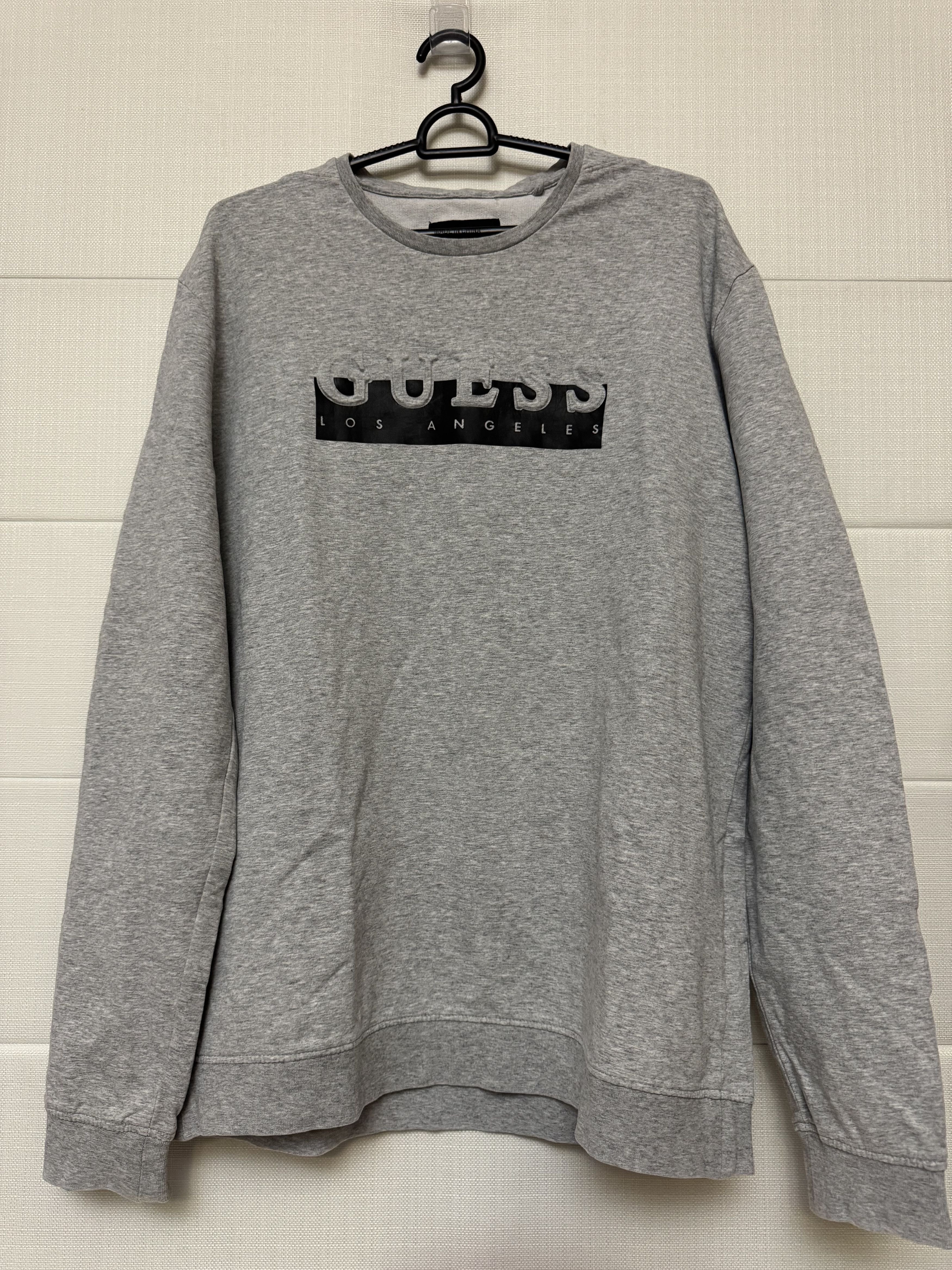 Guess Los Angeles Logo Grey Crewneck Sweatshirt Size US L / EU 52-54 / 3 - 1 Thumbnail